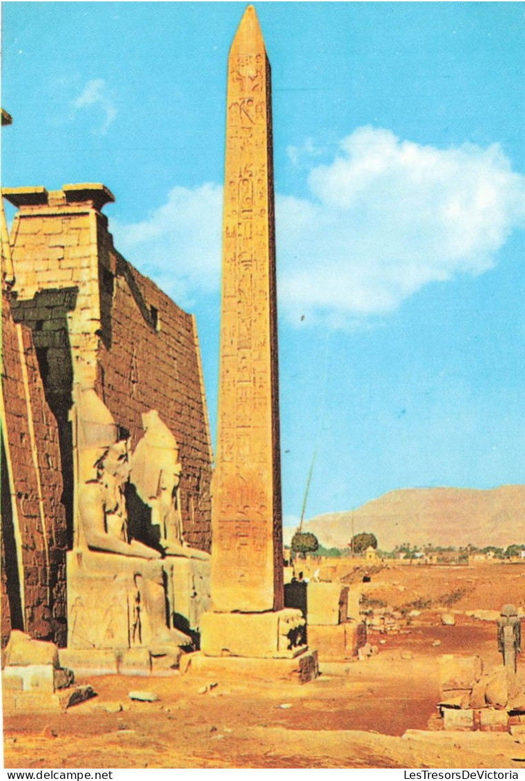 EGYPTE - Louxor - Obélisque De Ramses II - Colorisé - Carte Postale - Luxor