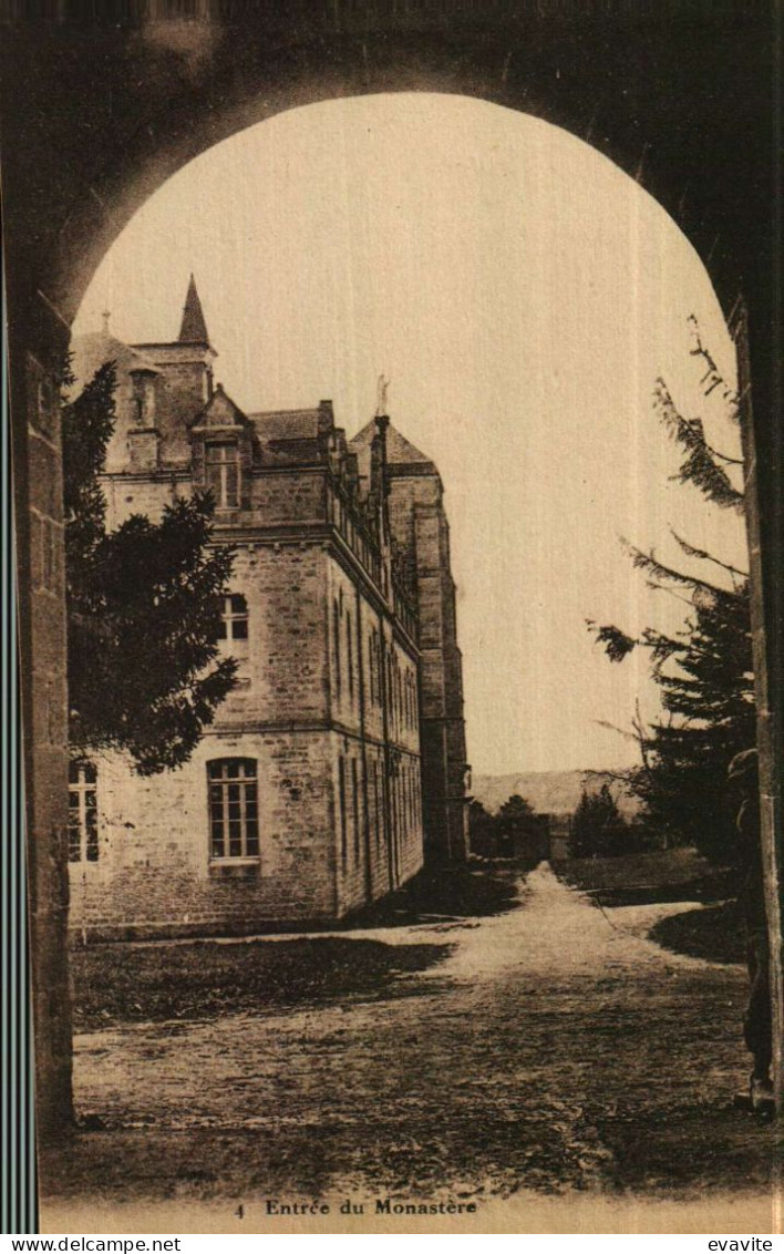 CPA  (56)  Lot De 2  -  Abbaye De Notre-Dame De Thymadeuc, O/C.R. En BREHAN-LOUDEAC - Damgan