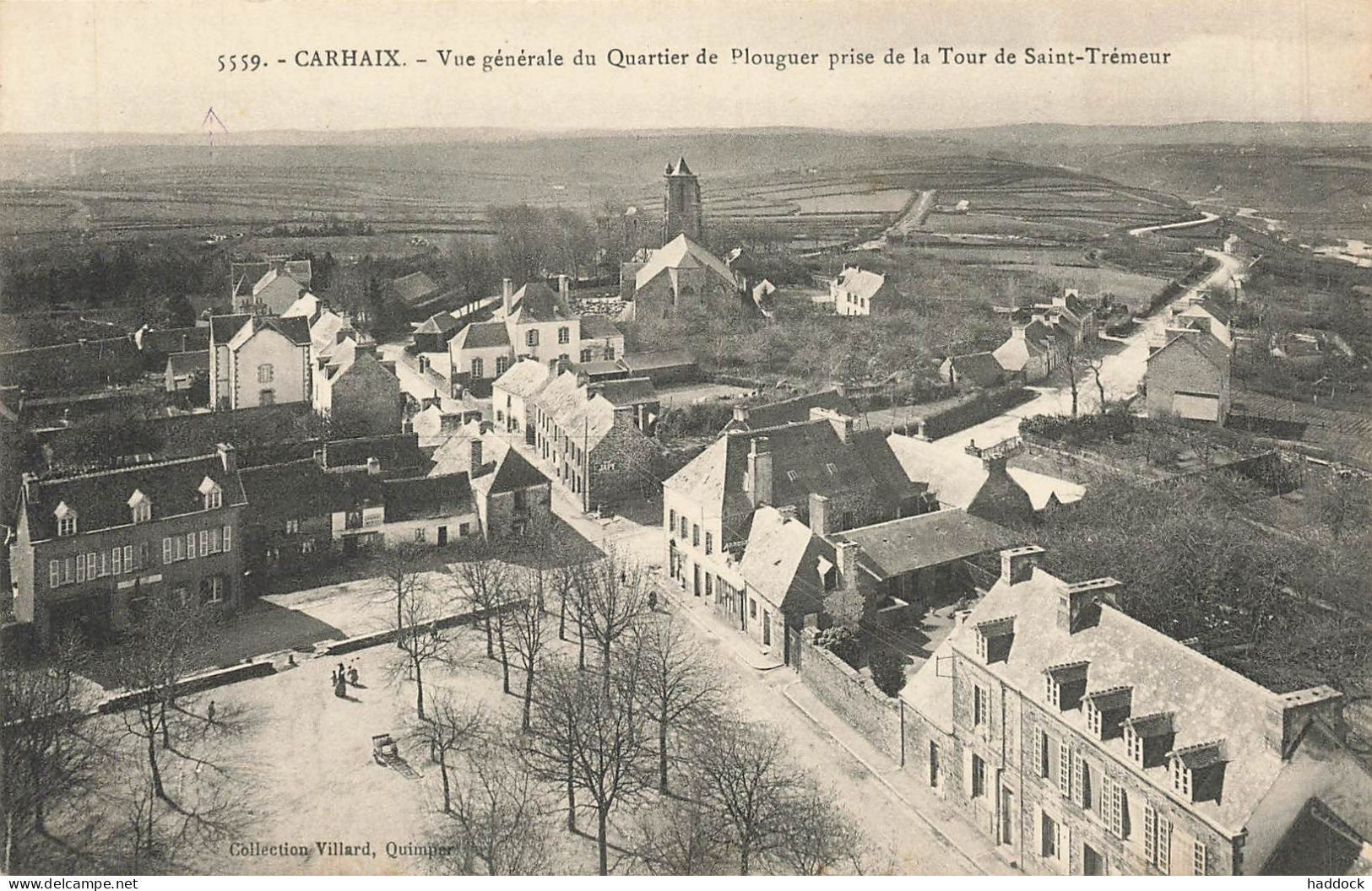 CARHAIX : VUE GENERALE QU QUARTIER DE PLOUGUER - Carhaix-Plouguer