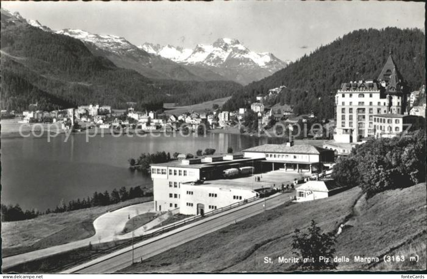 12036617 St Moritz GR Mit Piz Della Margna St. Moritz - Sonstige & Ohne Zuordnung