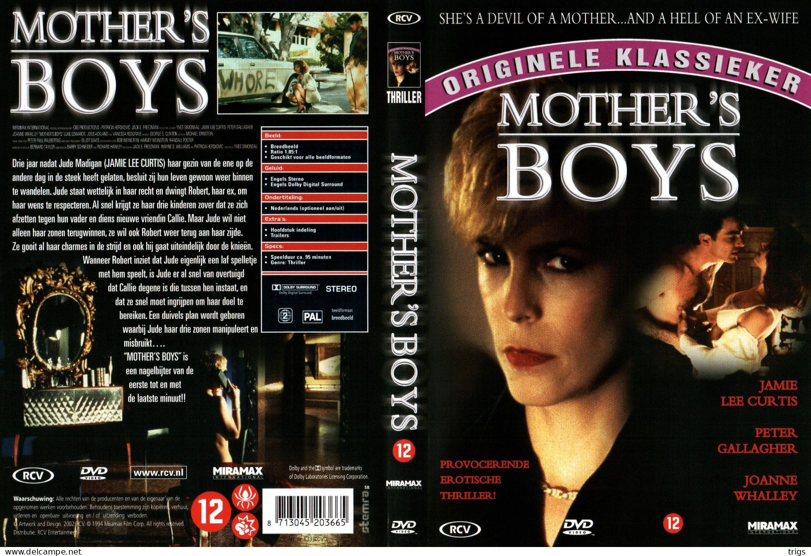 DVD - Mother's Boys - Politie & Thriller