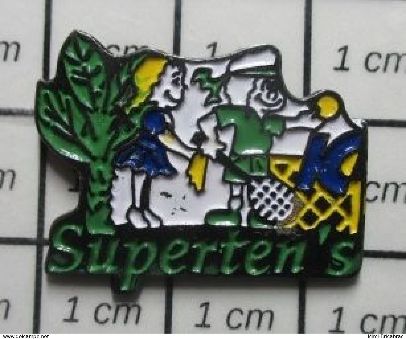 912B  Pin's Pins / Beau Et Rare / SPORTS / TOURNOI TEnNIS ENFANTS SUPERTEN'S - Tennis