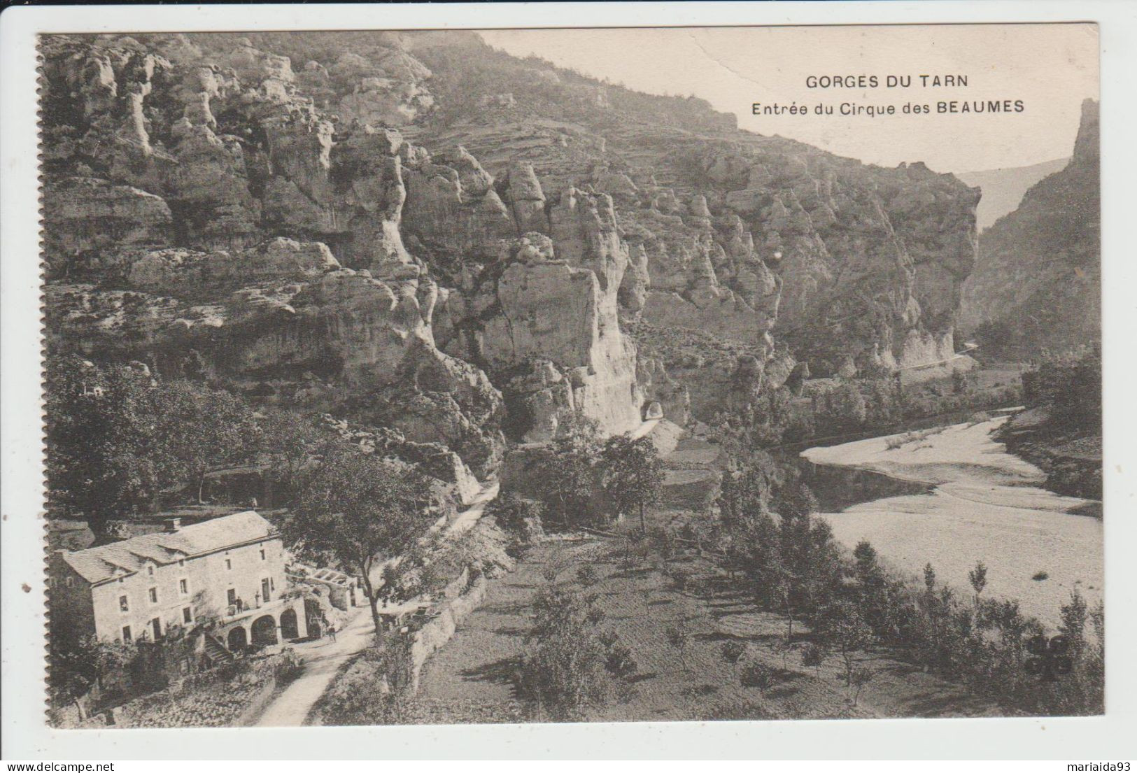 GORGES DU TARN - LOZERE - ENTREE DU CIRQUE DES BEAUMES - Gorges Du Tarn