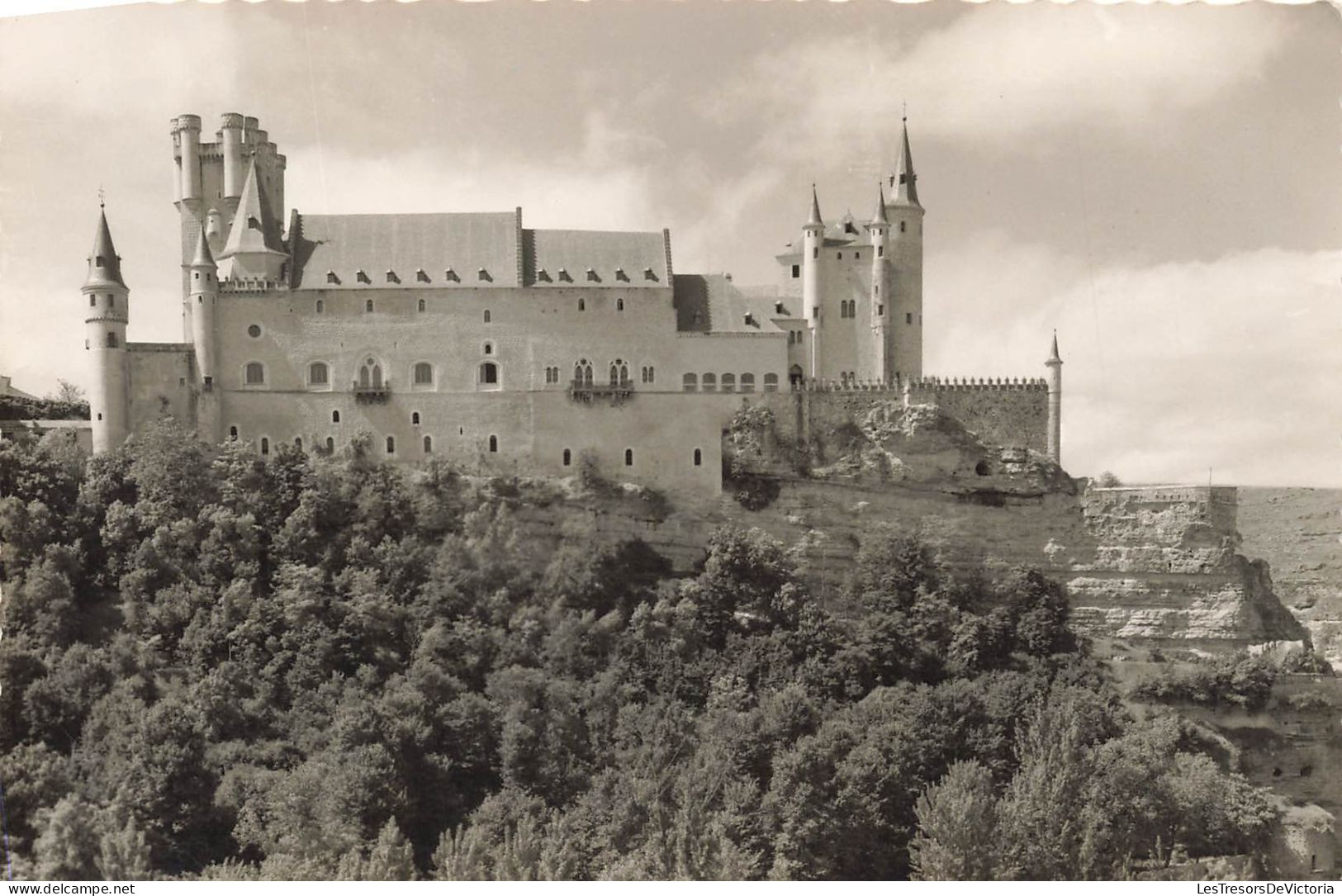 ESPAGNE - Sevogia - Fachada Este Del Alcazar - Carte Postale - Segovia