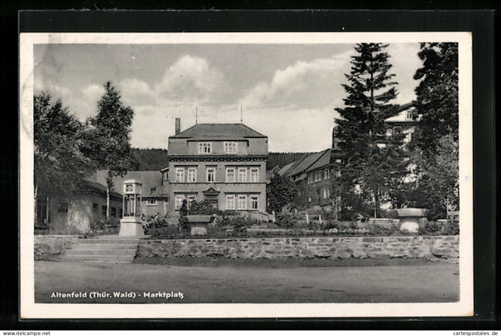 AK Altenfeld (Thür. Wald), Marktplatz  - Andere & Zonder Classificatie