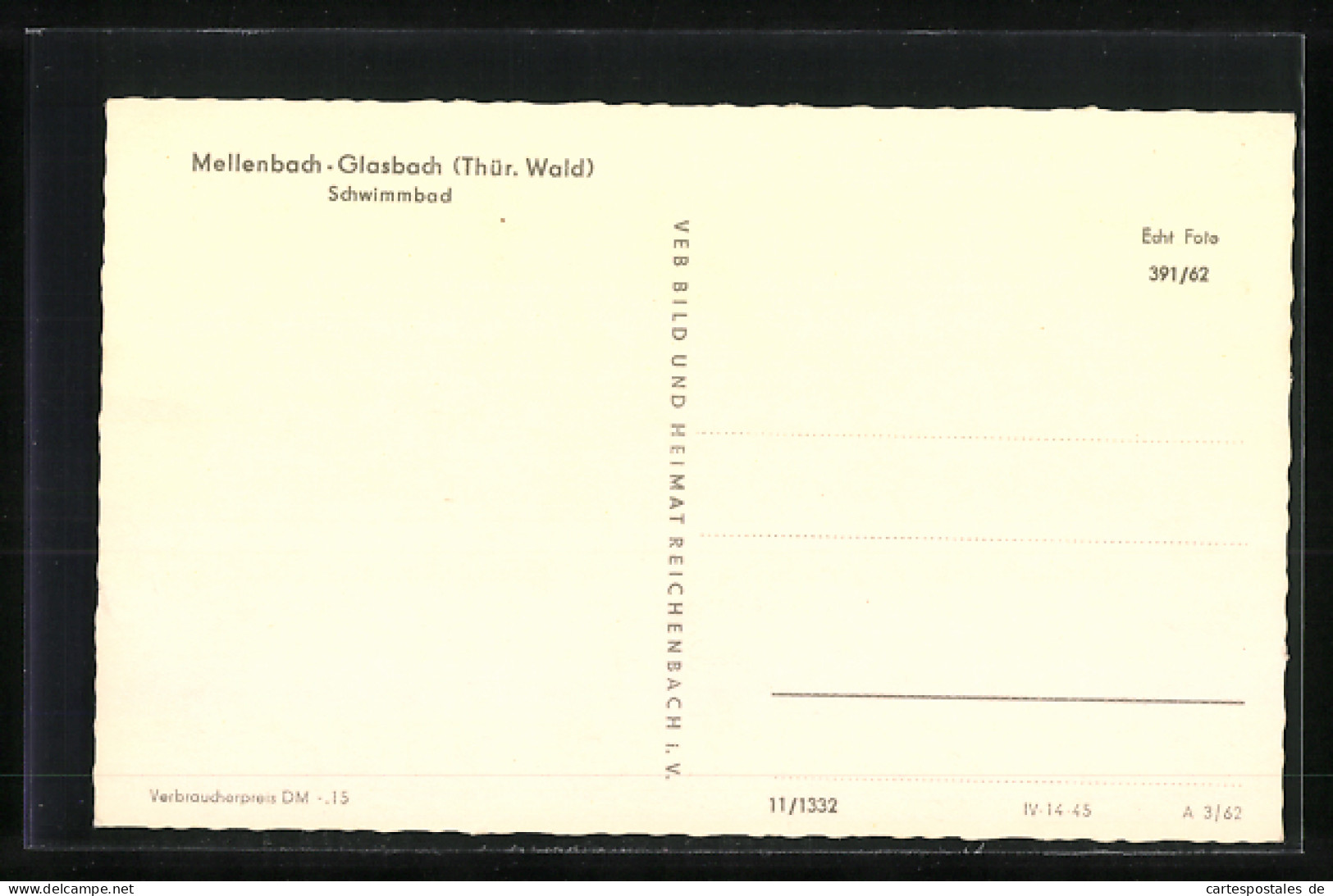 AK Mellenbach-Glasbach (Thür. Wald), Schwimmbad  - Other & Unclassified