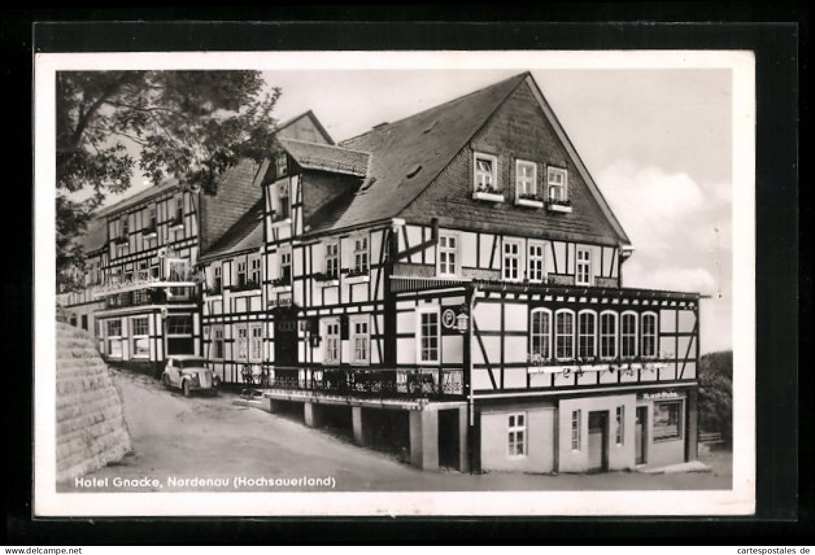 AK Nordenau (Hochsauerland), Hotel Gnacke  - Autres & Non Classés