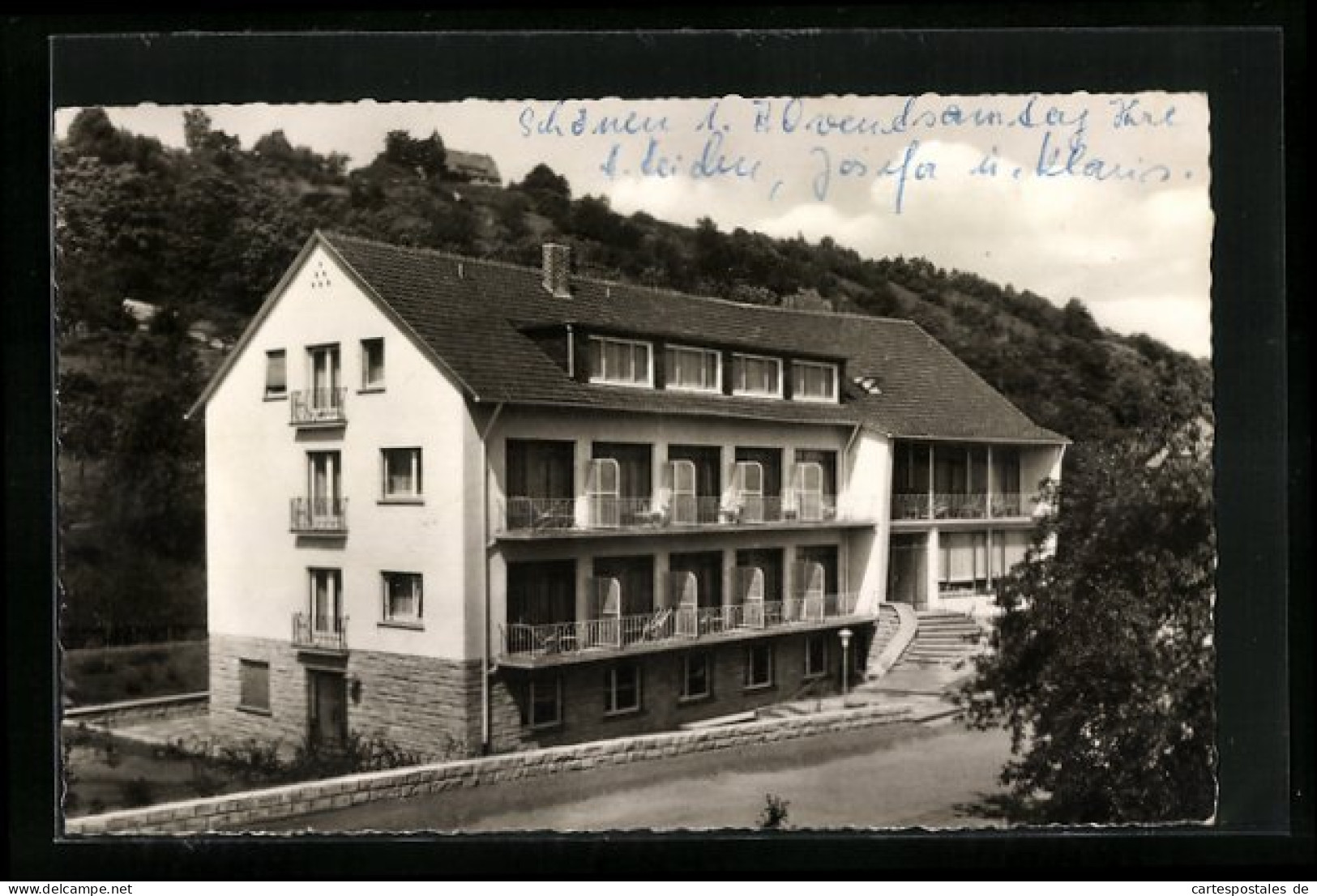 AK Bad Orb /Spessart, Sanatorium Quellenhof Haus Rivinius  - Bad Orb