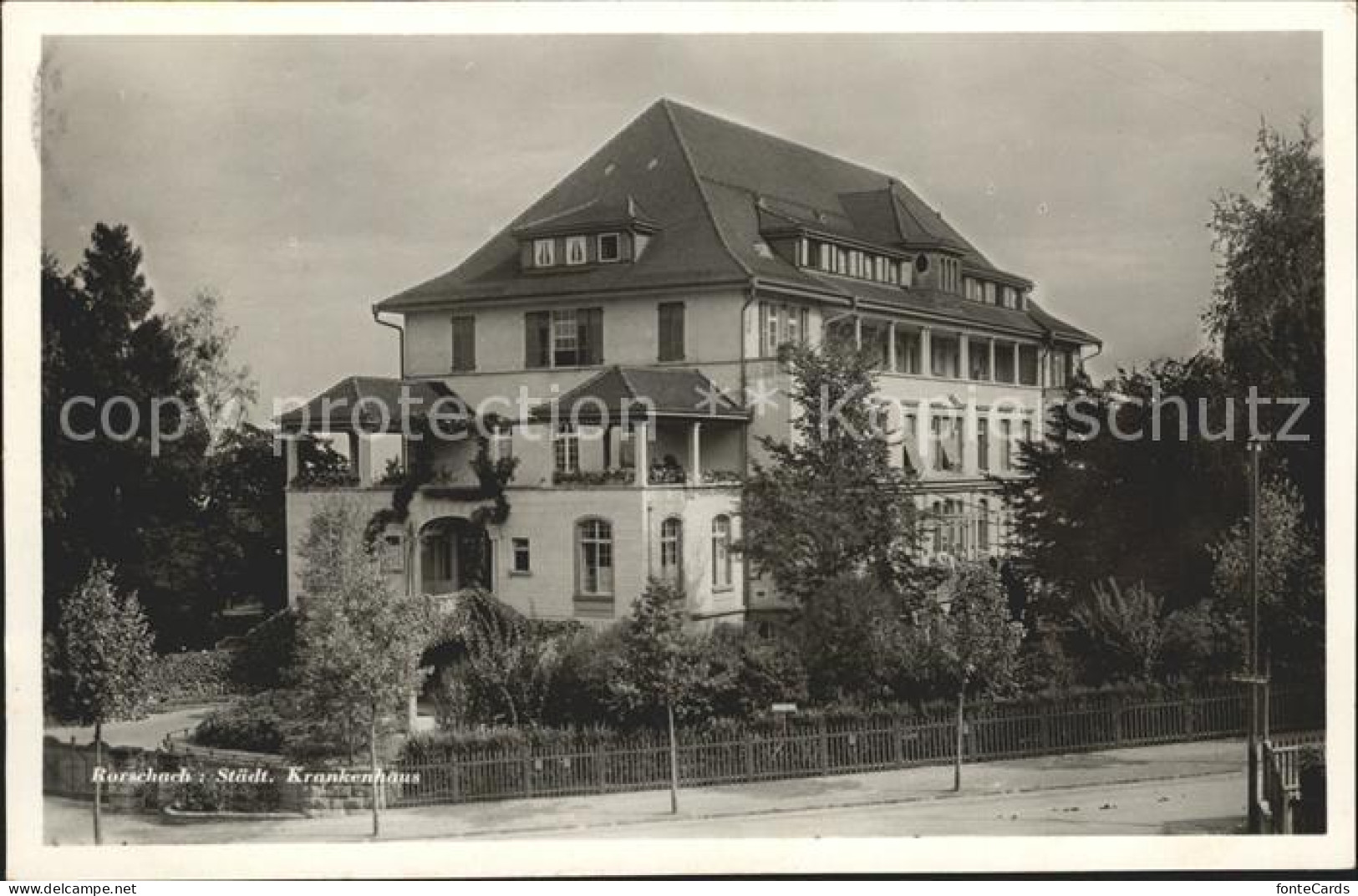12031547 Rorschach Bodensee Staedtisches Krankenhaus Rorschach Bodensee - Autres & Non Classés