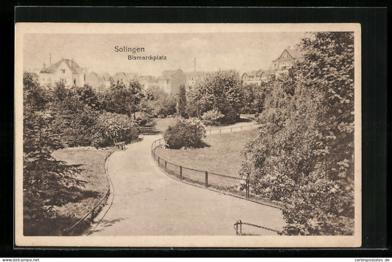 AK Solingen, Bismarckplatz  - Solingen