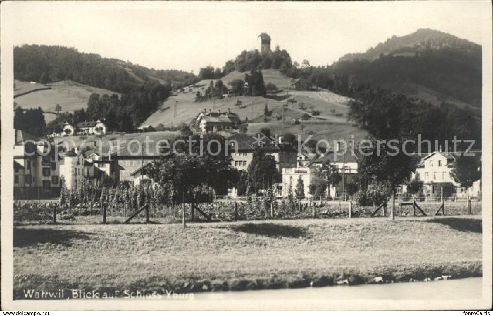 12031517 Wattwil Blick Auf Schloss Yberg Wattwil - Autres & Non Classés