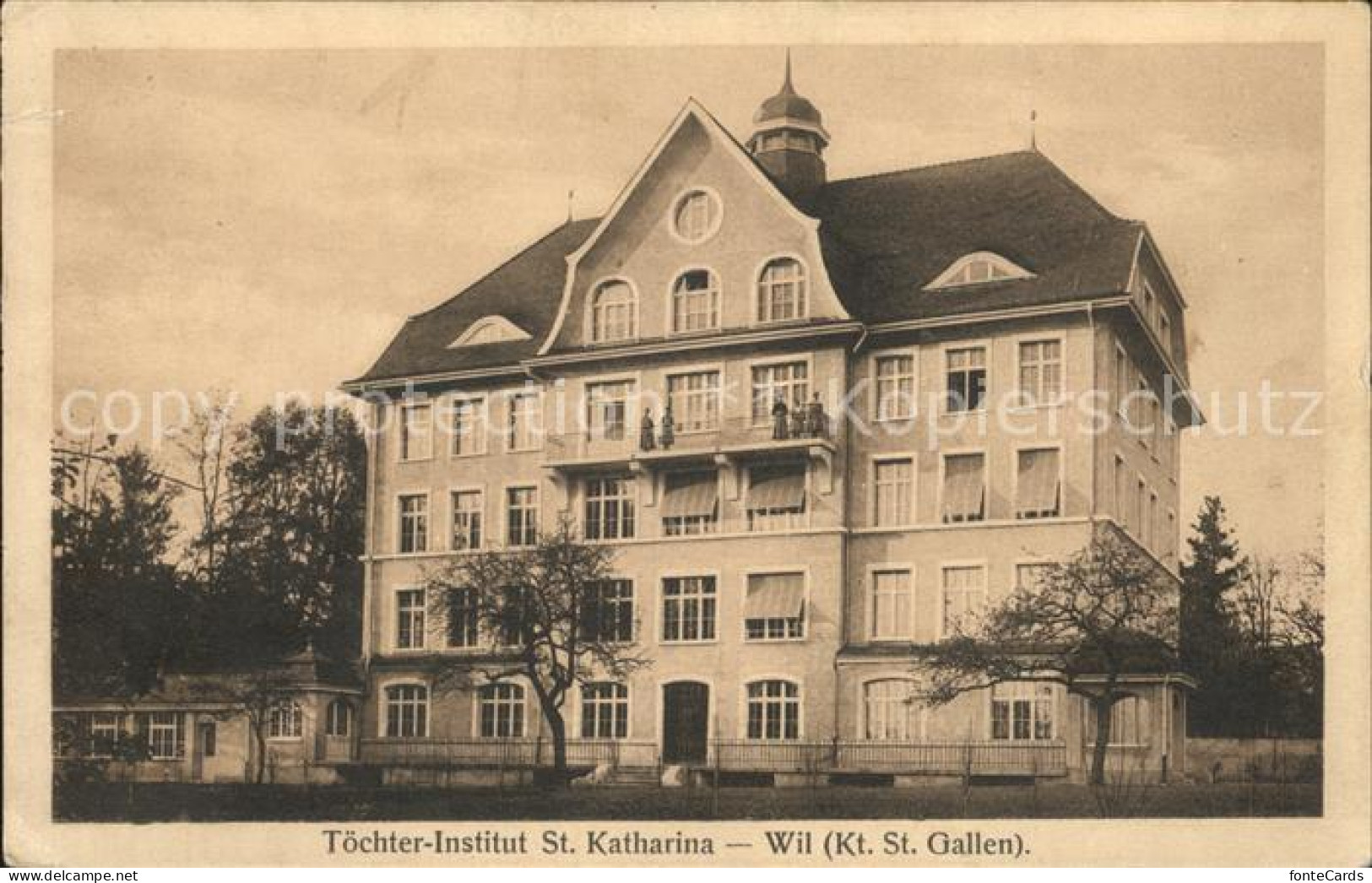 12031497 Wil SG Toechter Institut St Katharina Wil SG - Autres & Non Classés