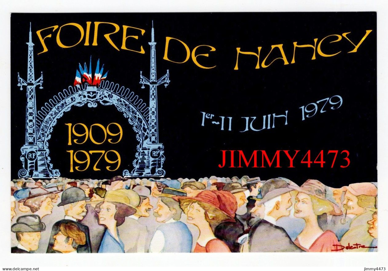 CPM - FOIRE DE NANCY 1909 - 1979 - 1er -11 JUIN 1979 - Edit. AU CARTOPHILE - Nancy - Collector Fairs & Bourses