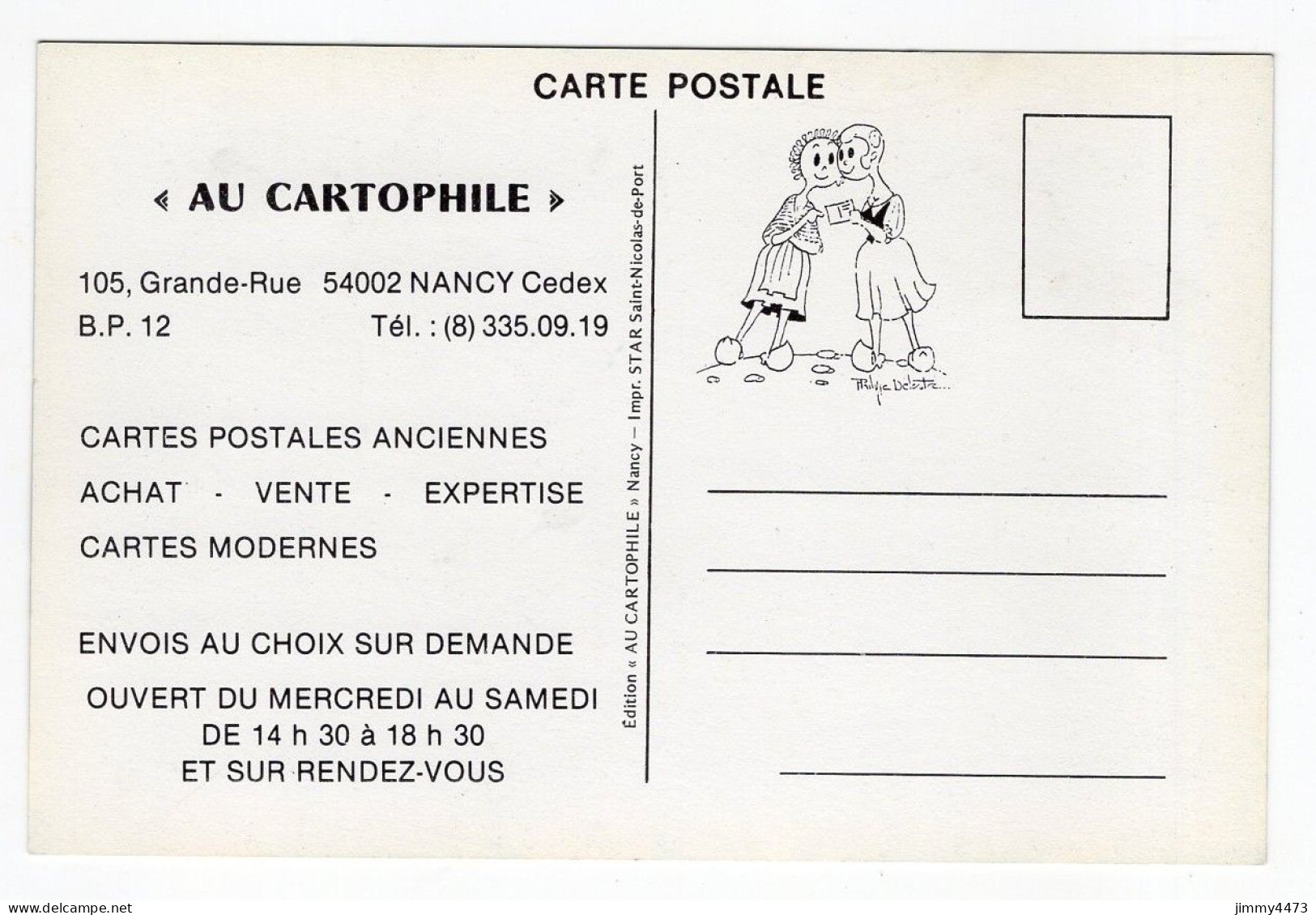 CPM - FOIRE DE NANCY 1909 - 1979 - 1er -11 JUIN 1979 - Edit. AU CARTOPHILE - Nancy - Sammlerbörsen & Sammlerausstellungen