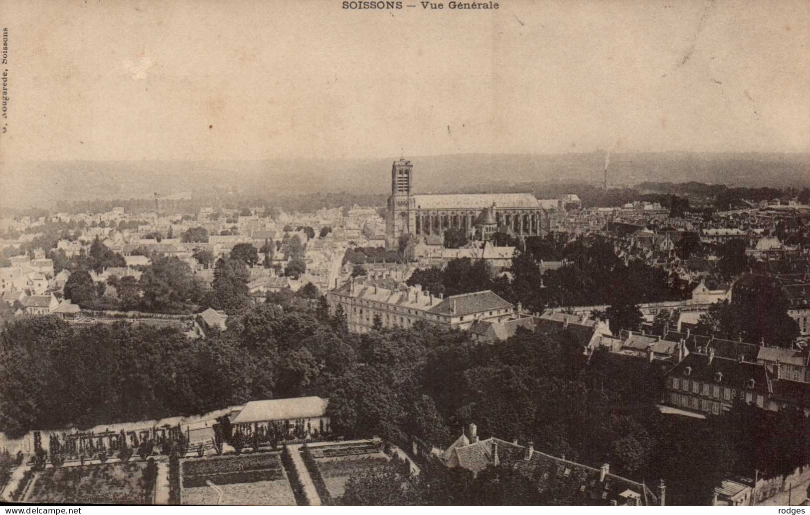 02 , Cpa  SOISSONS , Vue Générale (15083.V.24) - Soissons