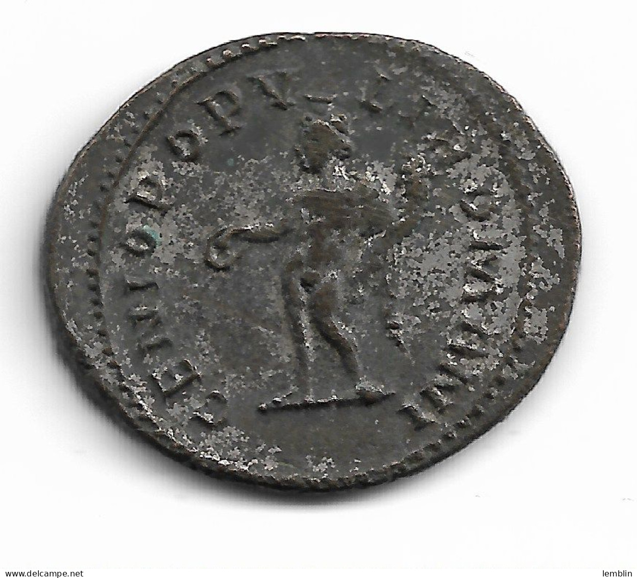 FOLLIS DE CONSTANCE CHLORE AU GENIE DU PEUPLE ROMAIN - GESORIACUM (BOULOGNE) - 295 - La Tétrarchie (284 à 307)