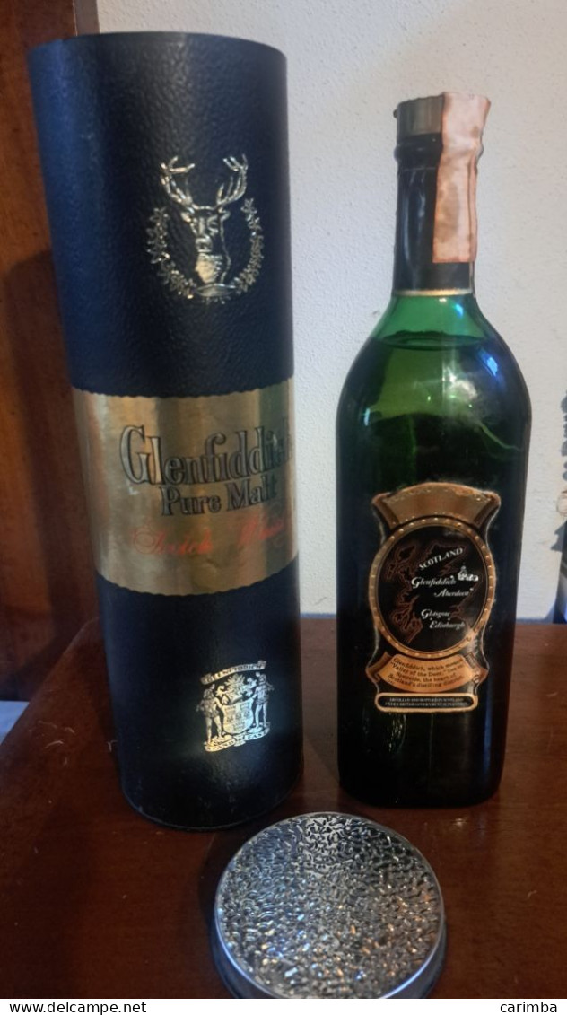 WHISKY GLENFIDDICH PURE MALT 8 YEARS CON TUBO - Whisky