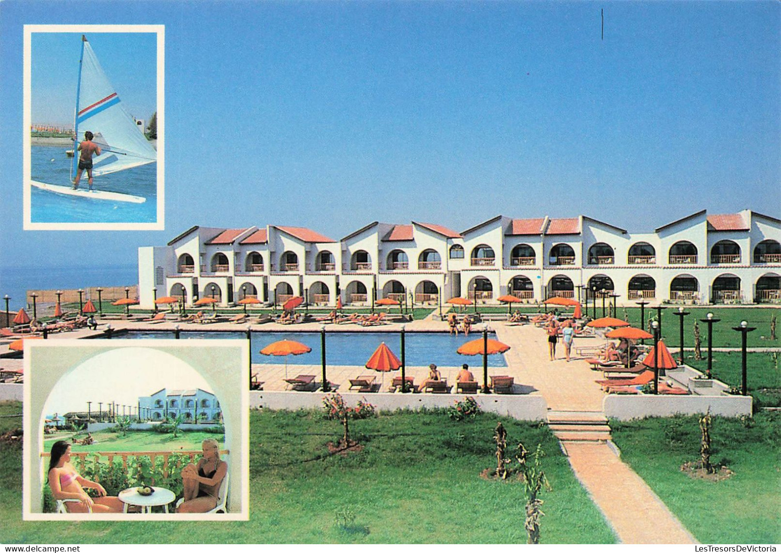 CHYPRE - Karpasiana Sunotel Bungalows - ... Cables : Karpasotel Larnaca - Colorisé - Carte Postale - Cyprus