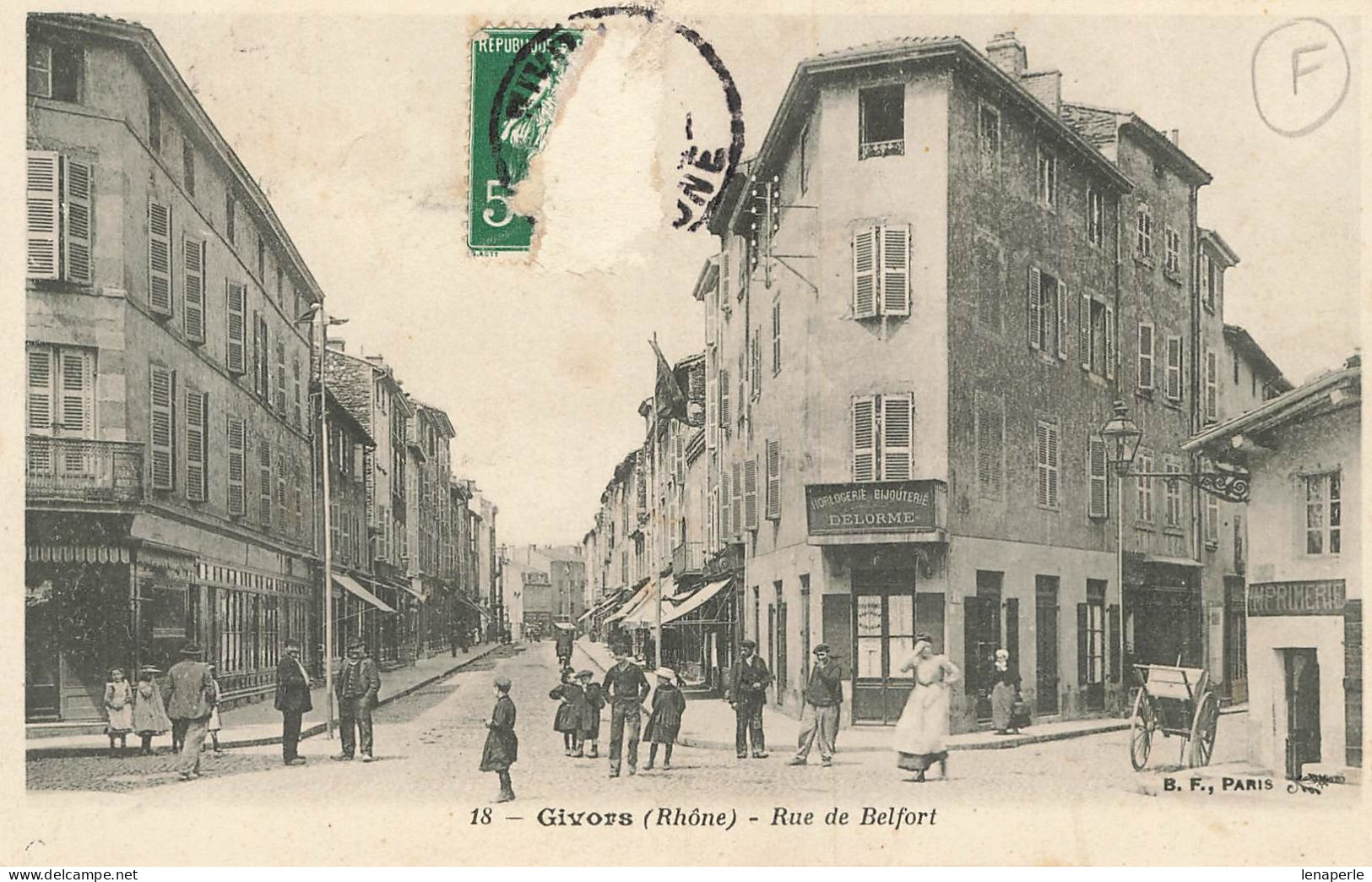 D9453 Givors Rue De Belfort - Givors
