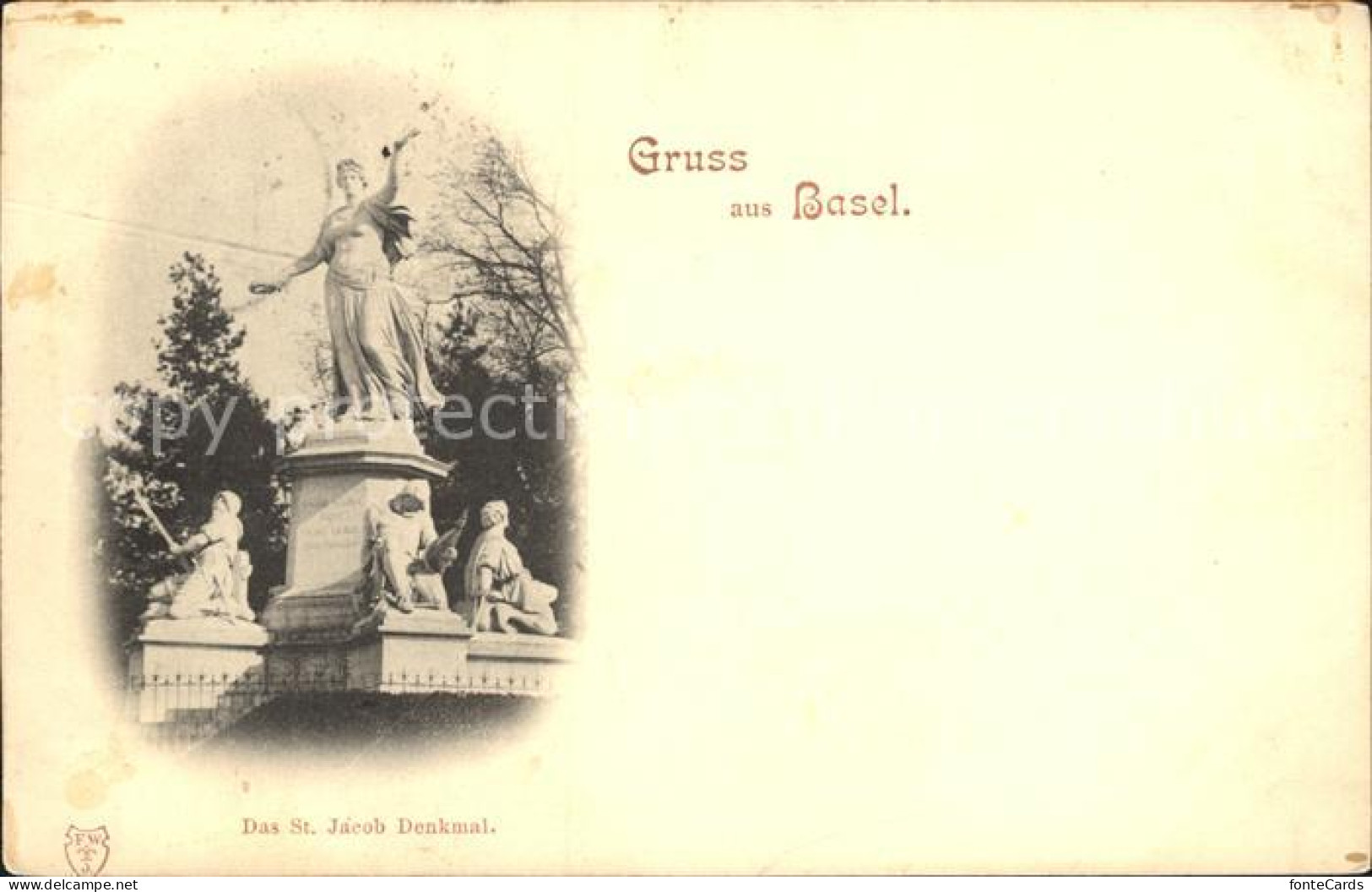 12025967 Basel BS St Jacob Denkmal Basel BS - Other & Unclassified