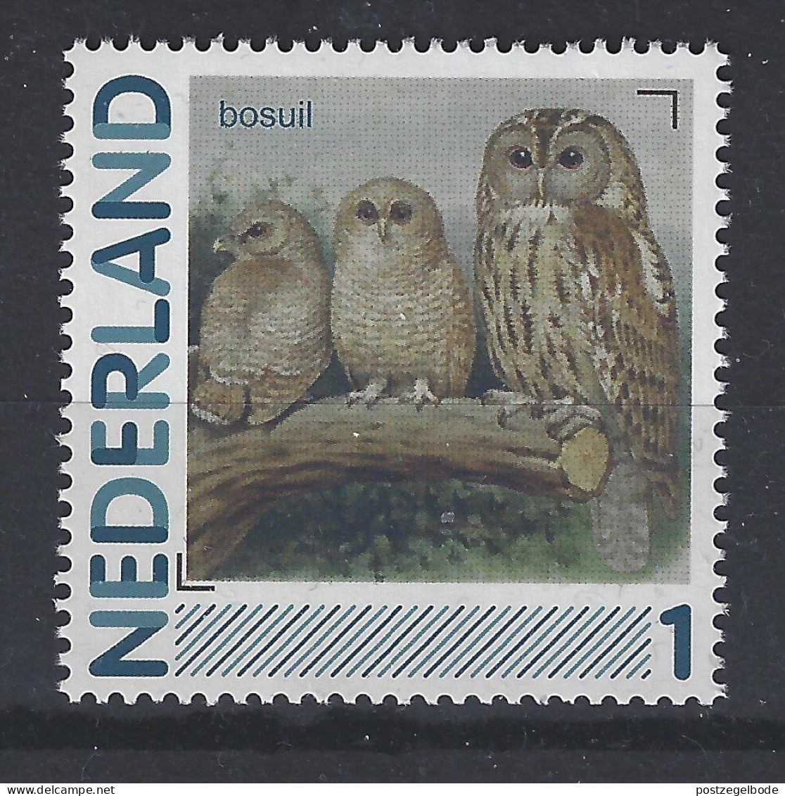 Netherlands Nederland Niederlande Holanda Pays Bas MNH Bos Uil Hibou Chouette Owl Eule Gufo Buho Vogel Bird Oiseau Ave - Uilen