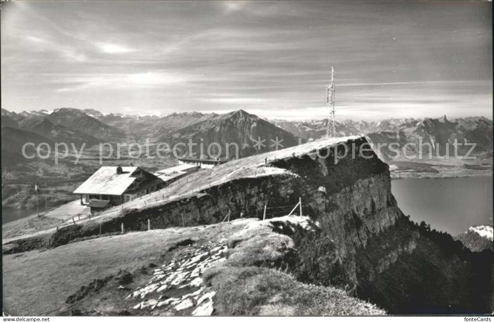 12022767 Beatenberg Hotel Berghaus Niederhorn Thunersee Alpenpanorama Beatenberg - Sonstige & Ohne Zuordnung