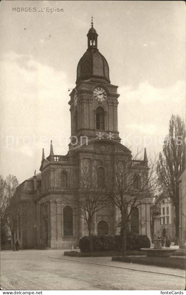 12019917 Morges Eglise Kirche Morges - Otros & Sin Clasificación