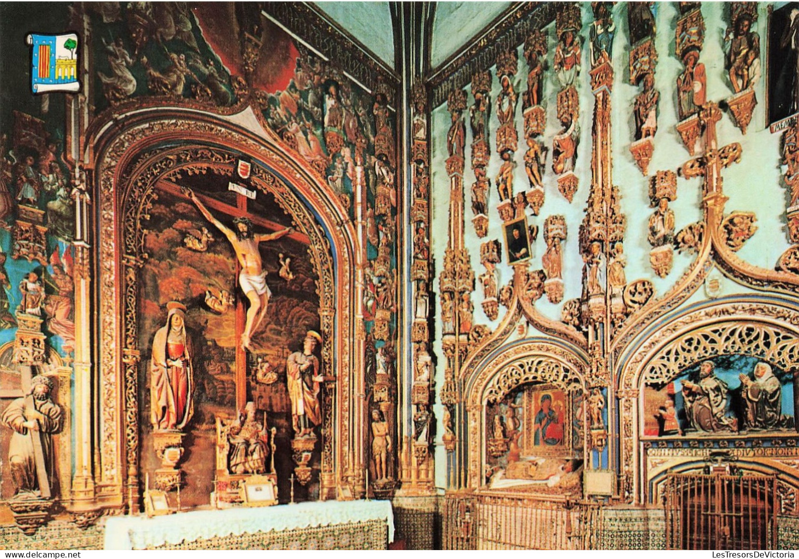 ESPAGNE - Salamanca - Catedral Nueva - Capilla Dorada - Colorisé - Carte Postale - Salamanca