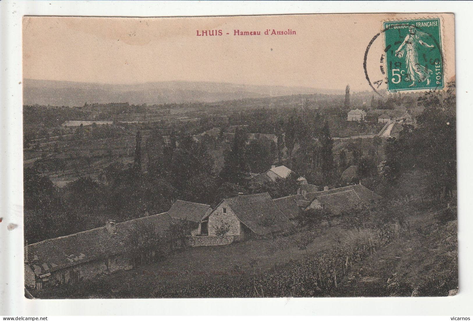 CP 01 LHUIS Hameau D'Ansolin - Ohne Zuordnung