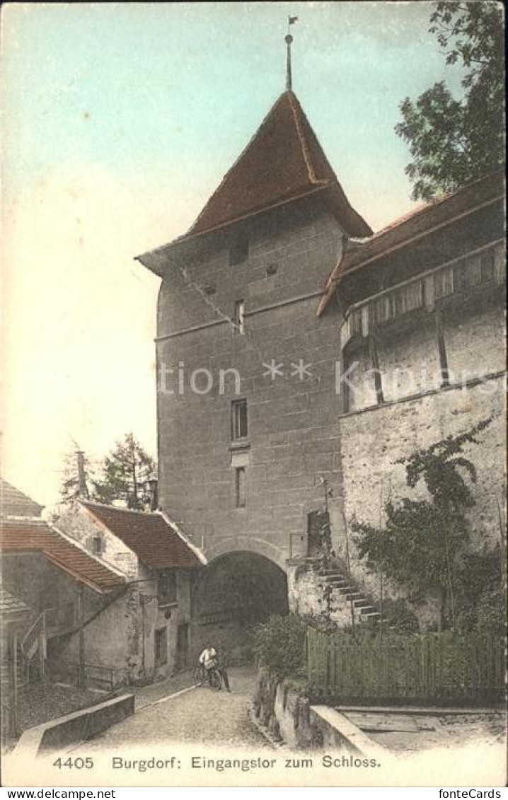 12018077 Burgdorf Bern Einganstor Zum Schloss Hasle Burgdorf - Sonstige & Ohne Zuordnung