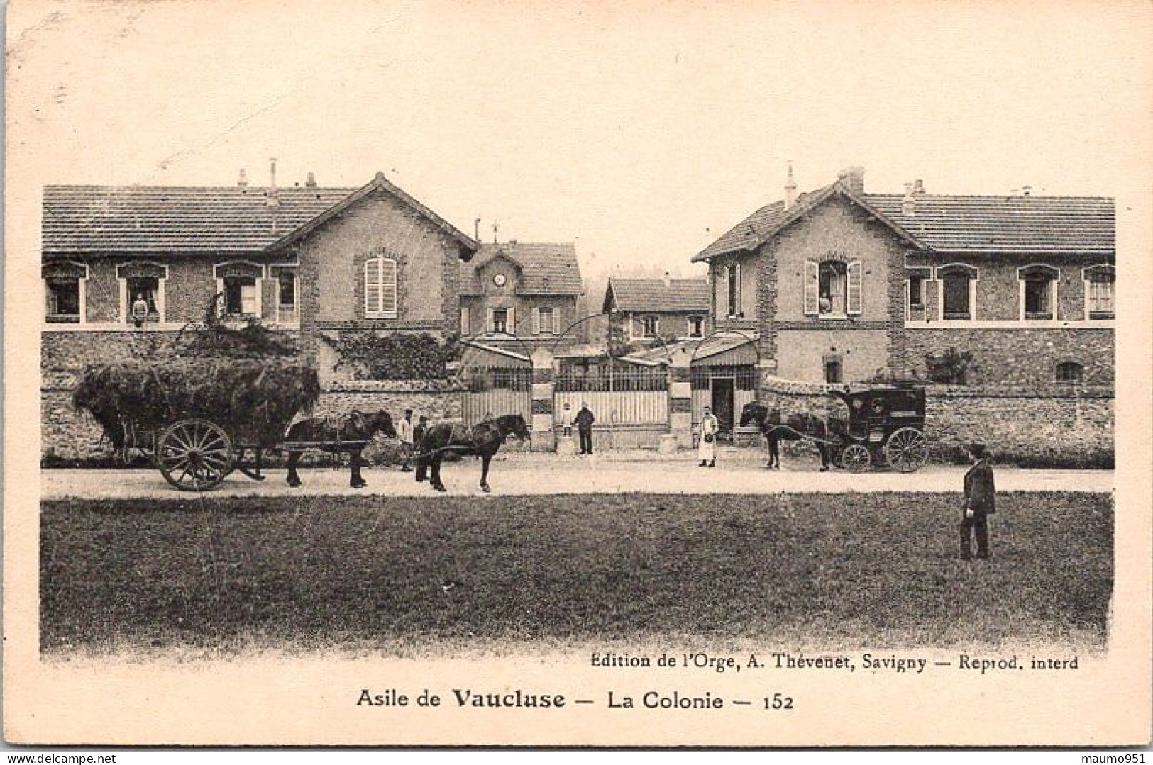 91 Asile De Vaucluse - La Colonie - Sonstige & Ohne Zuordnung