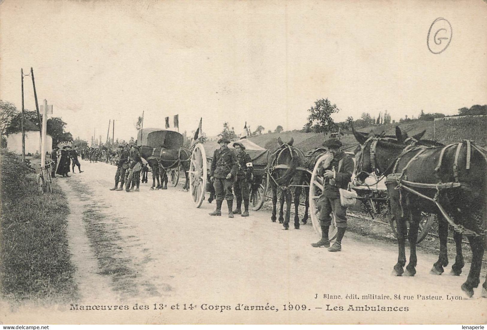 D9465 Manœuvres Des 13 Et 14 Corps D'armée 1909 - Autres & Non Classés