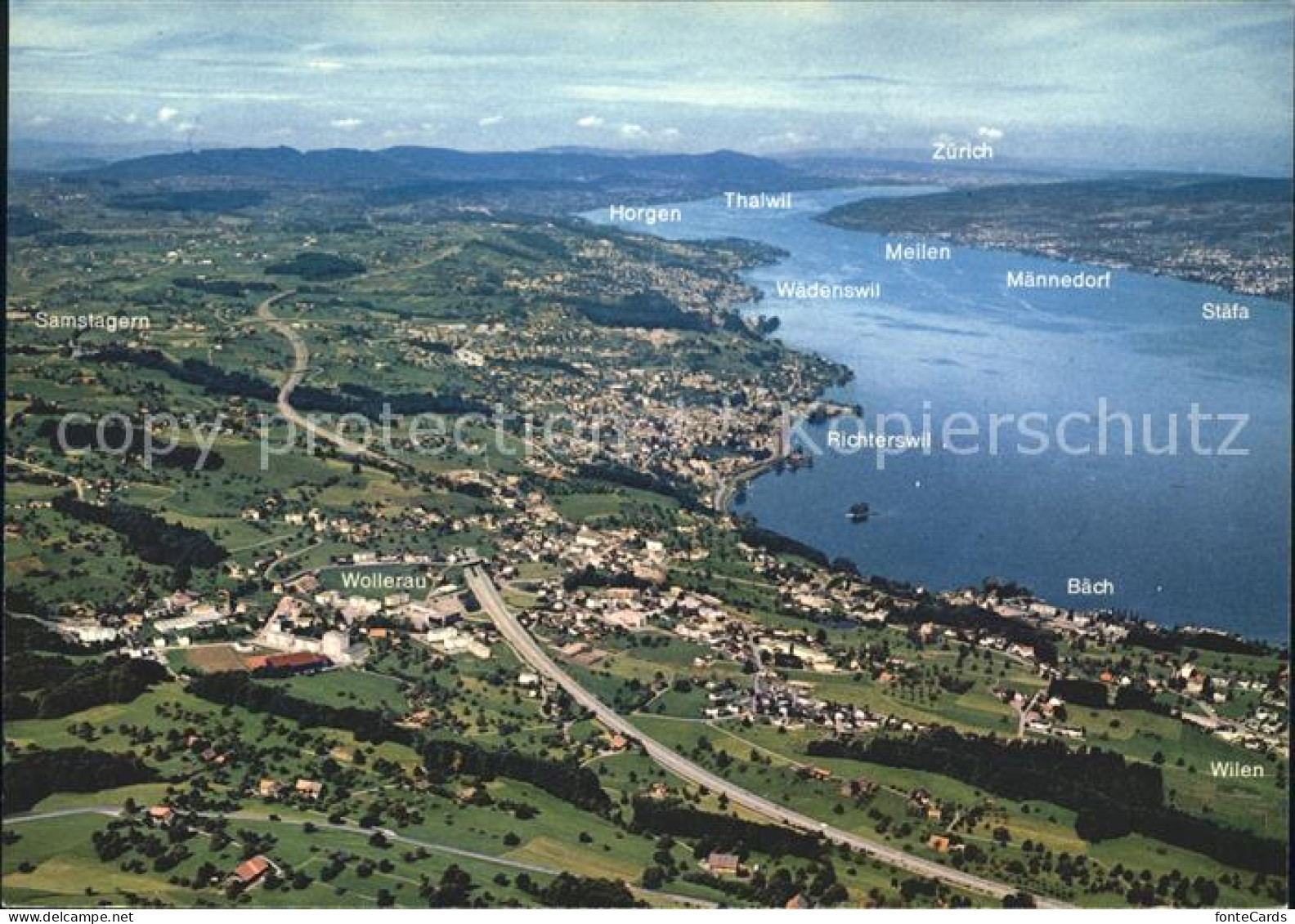 12015697 Zuerichsee Wollerau Baech Richterswil Waedenswil Zuerich - Other & Unclassified