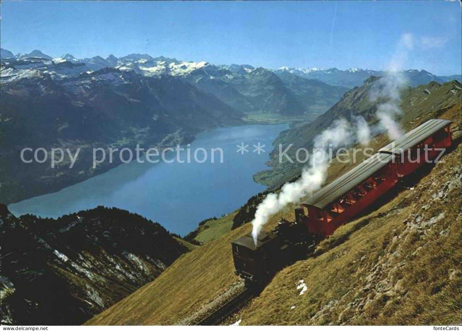 12015517 Brienz-Rothornbahn Brienzersee Berner Alpen Grosshorn Diablerets Brienz - Other & Unclassified