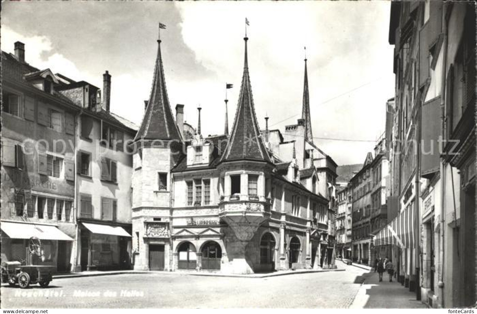 12015107 Neuchatel NE Maison Des Halles Neuchatel - Sonstige & Ohne Zuordnung