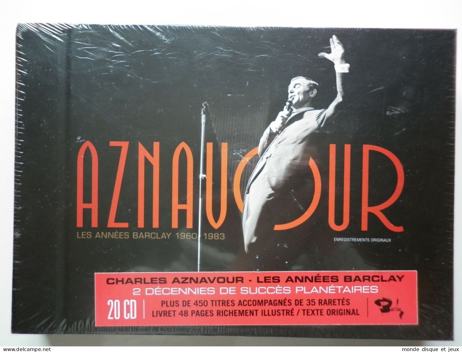 Charles Aznavour Coffret 20 Cd Les Années Barclay - Otros - Canción Francesa