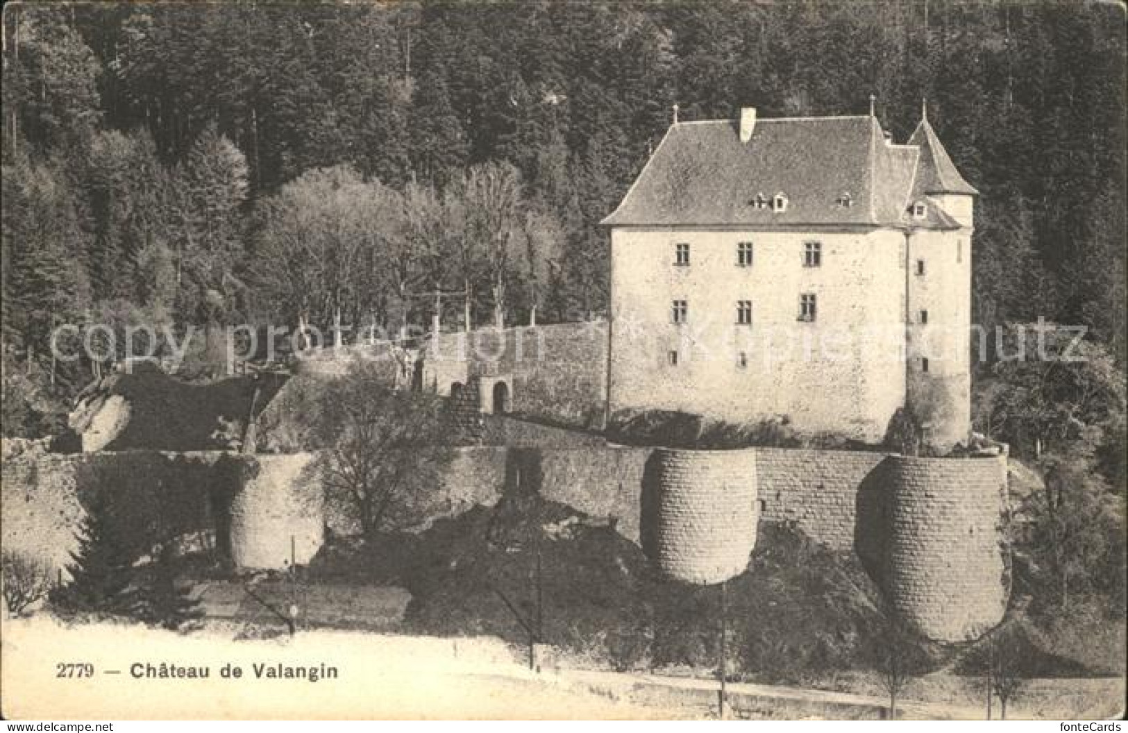 12014847 Valangin Chateau Schloss Valangin - Sonstige & Ohne Zuordnung