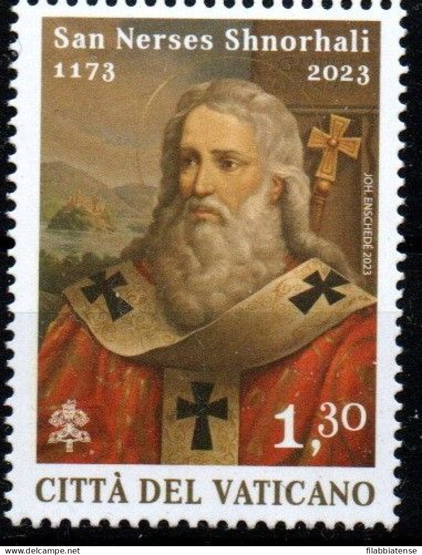 2023 - Vaticano - Morte Di San Nerses Shnorhall  +++++++++ - Unused Stamps