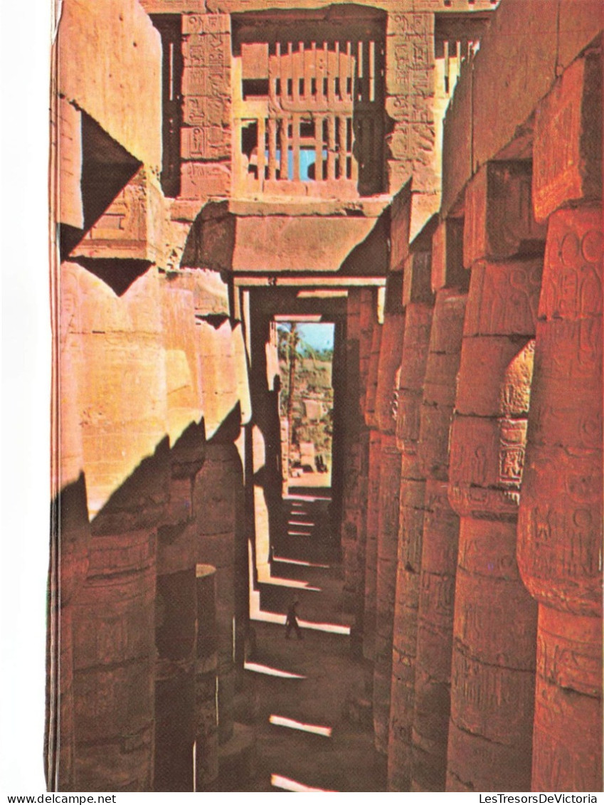 EGYPTE - Karnak - La Salle Hypostyle - Colorisé - Carte Postale - Sonstige & Ohne Zuordnung