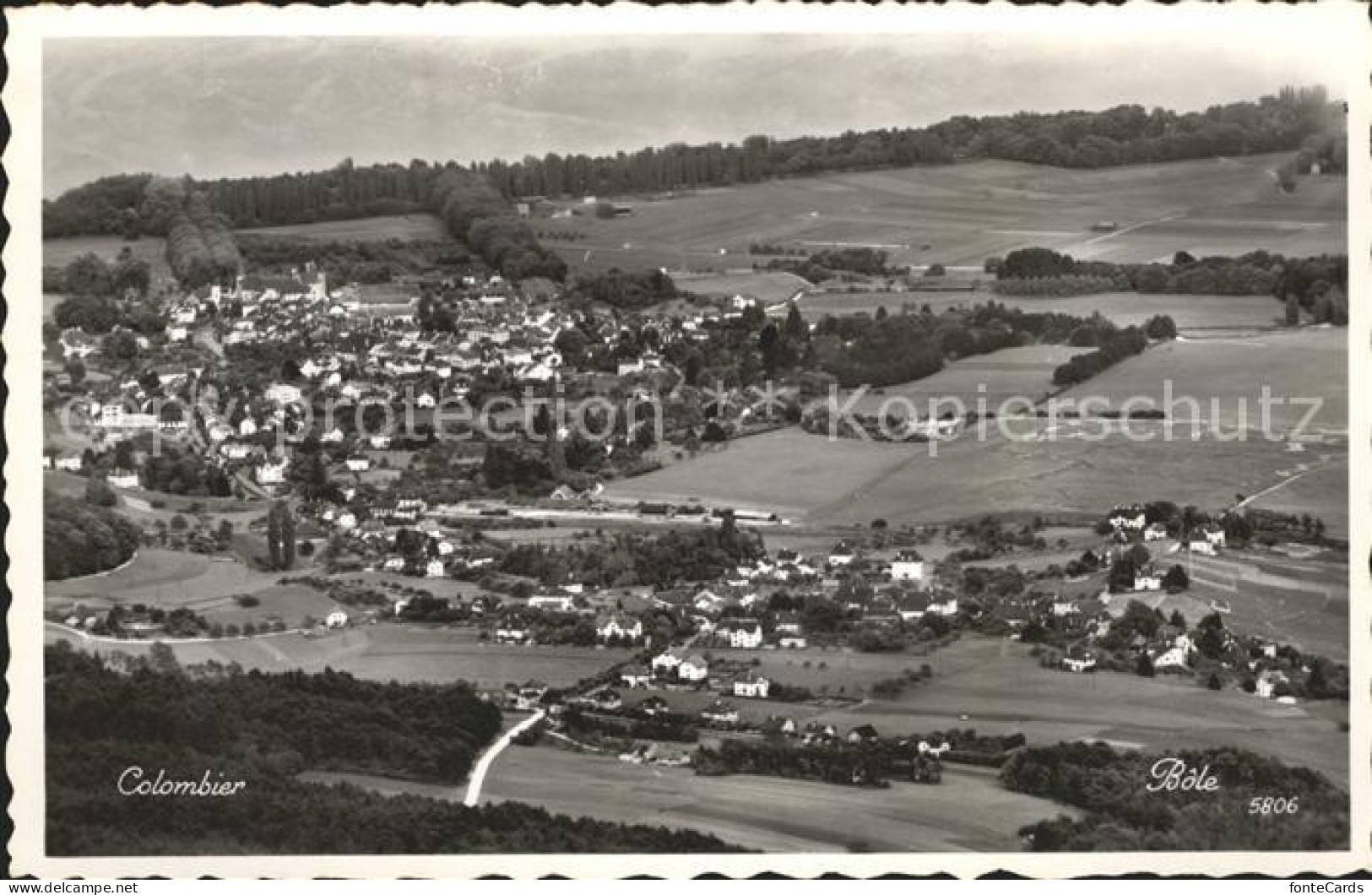 12014087 Colombier NE Fliegeraufnahme Colombier NE - Andere & Zonder Classificatie