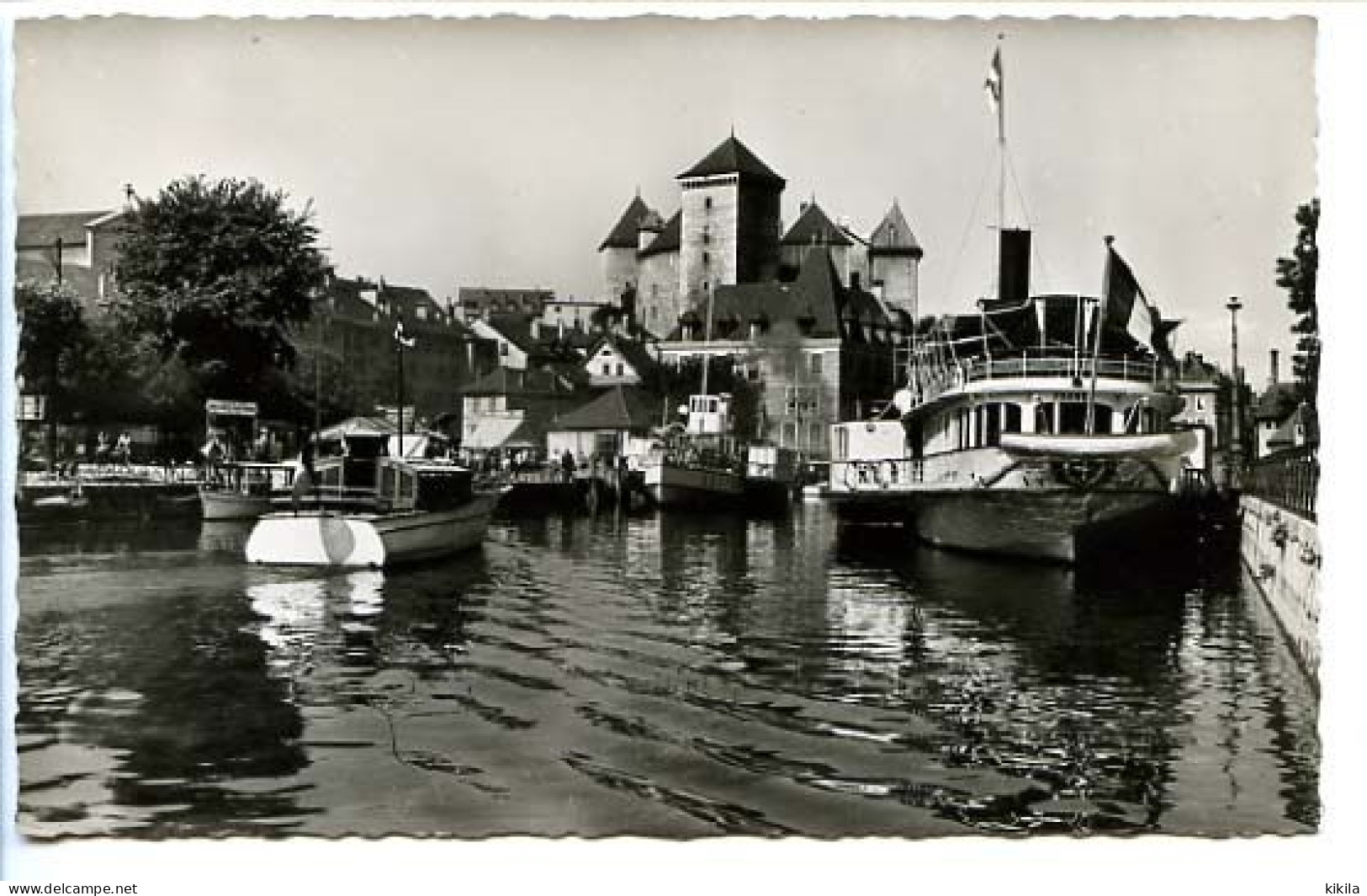 CPSM 9 X 14 Haute Savoie  ANNECY   Le Port Et La Château - Annecy