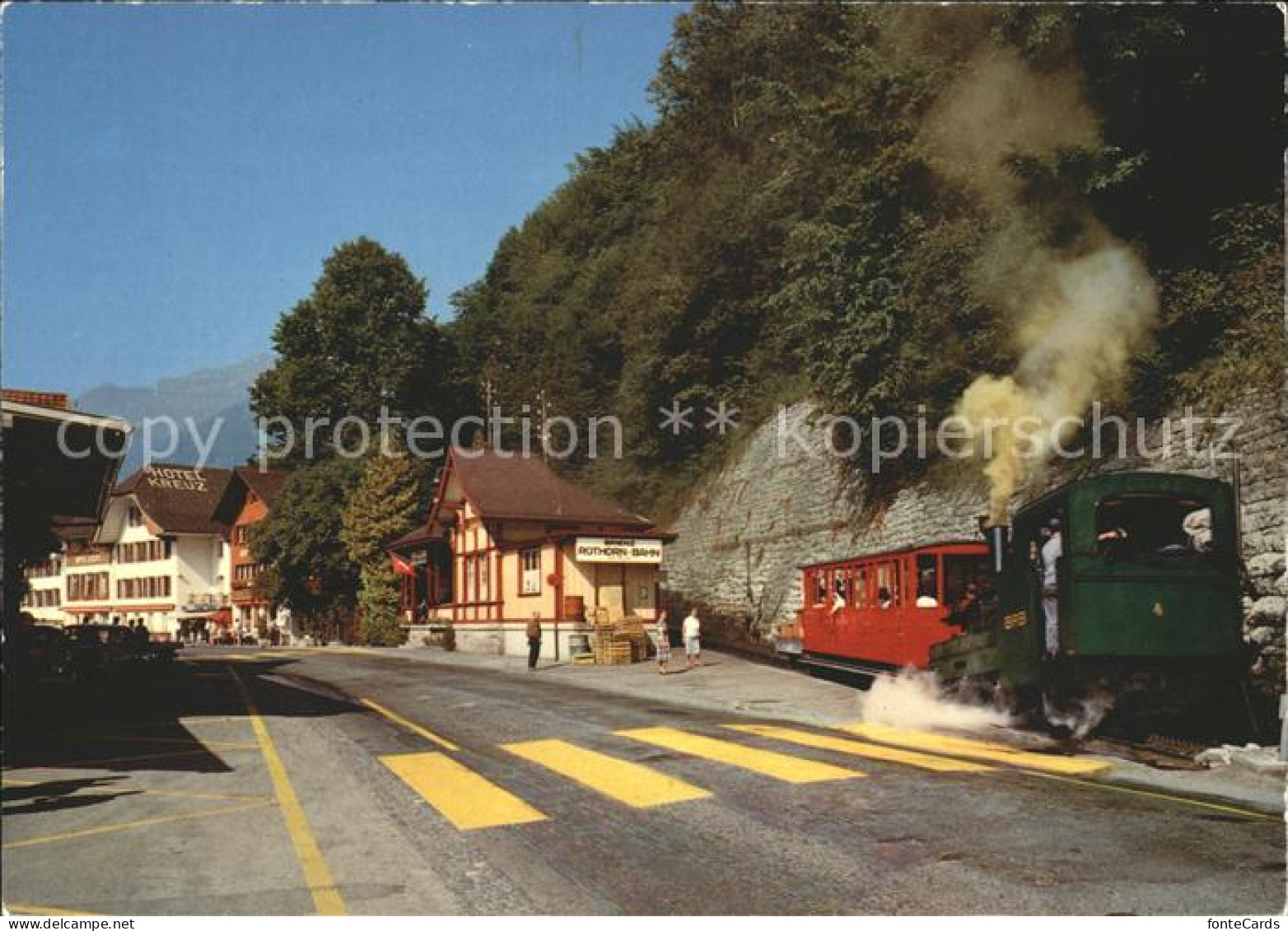 11953537 Brienz-Rothornbahn Abfahrt  Brienz-Rothornbahn - Sonstige & Ohne Zuordnung