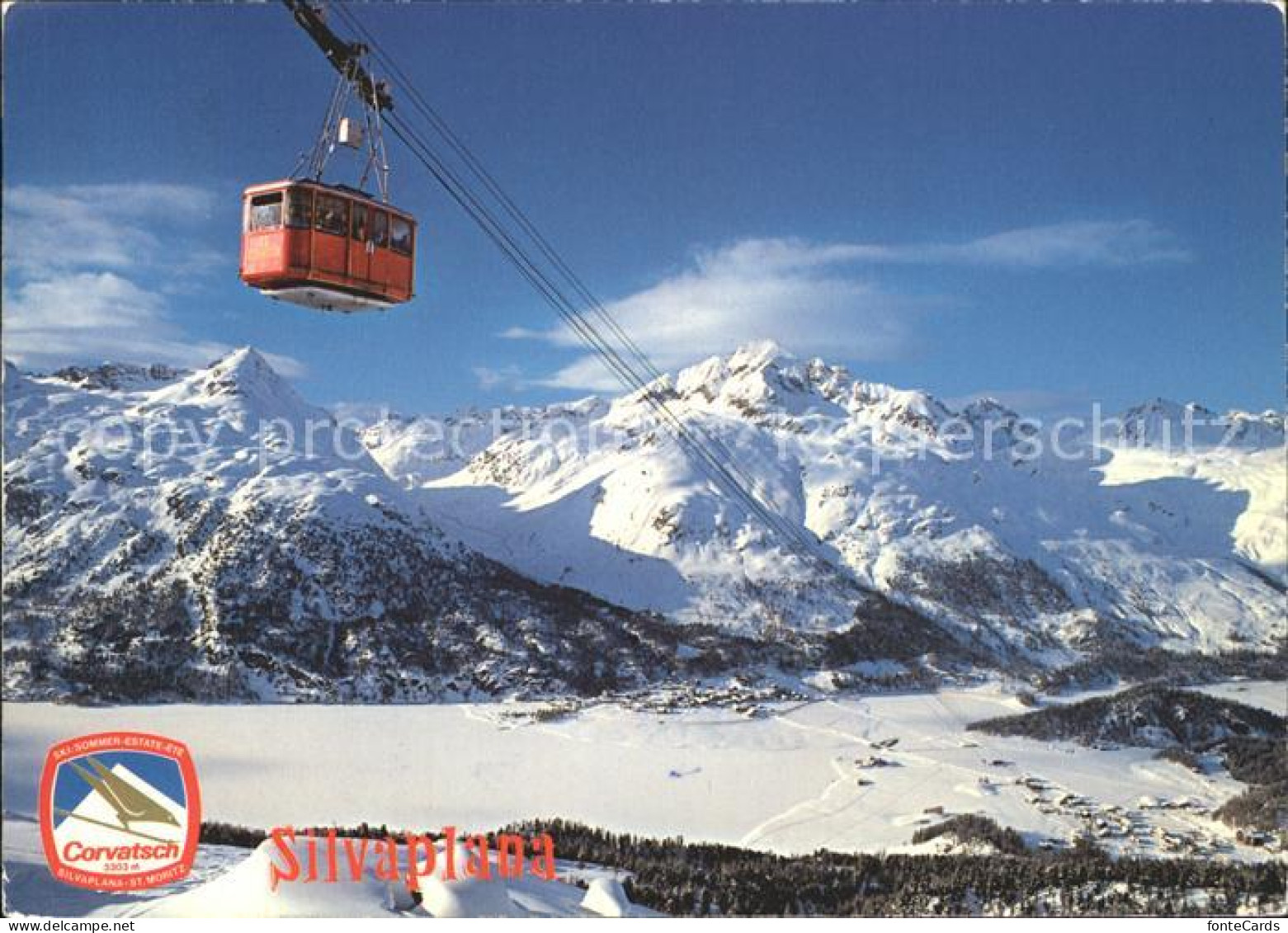 11951007 Surlej Corvatsch Bahn  Surlej - Altri & Non Classificati