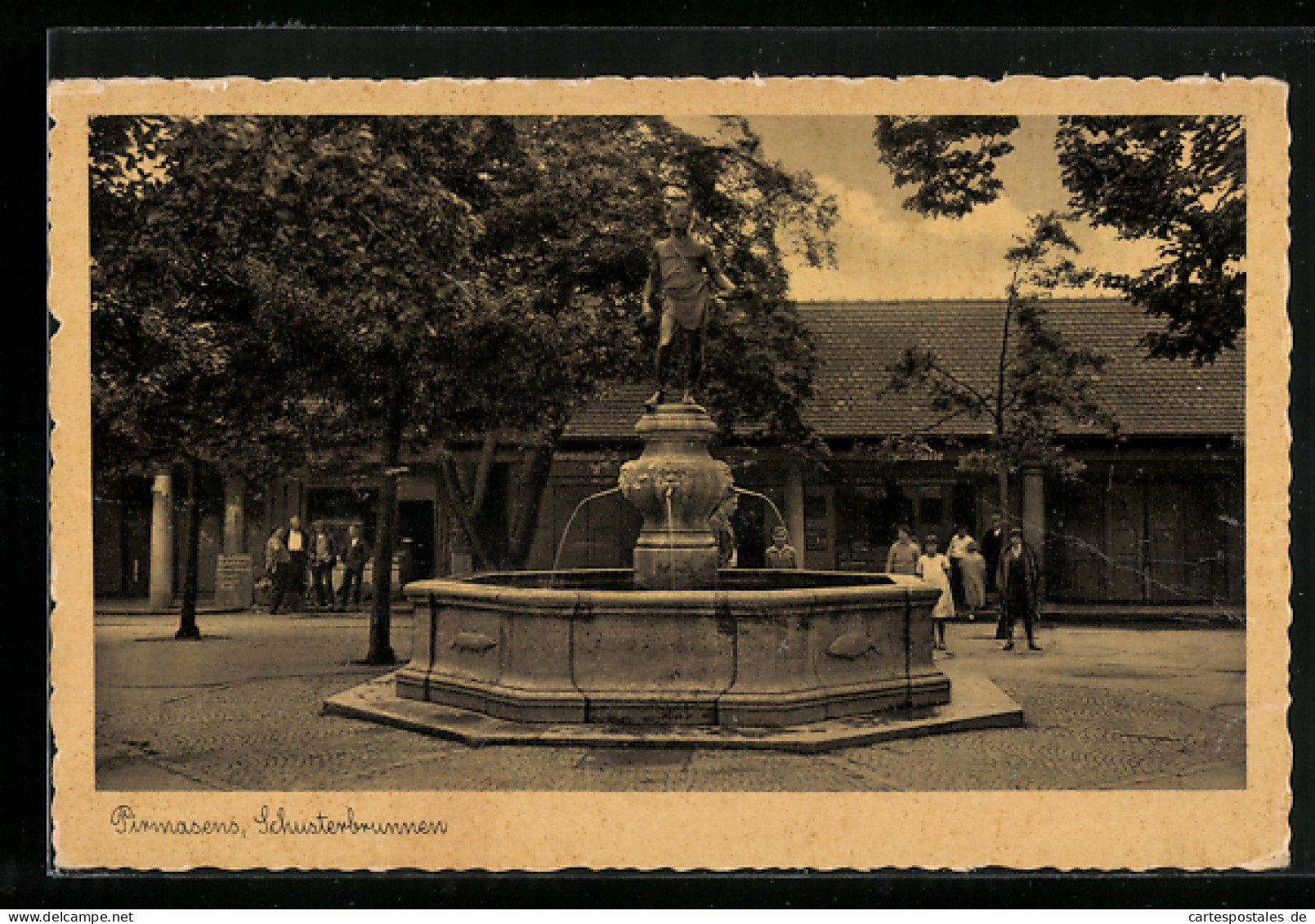 AK Pirmasens, Schusterbrunnen  - Pirmasens