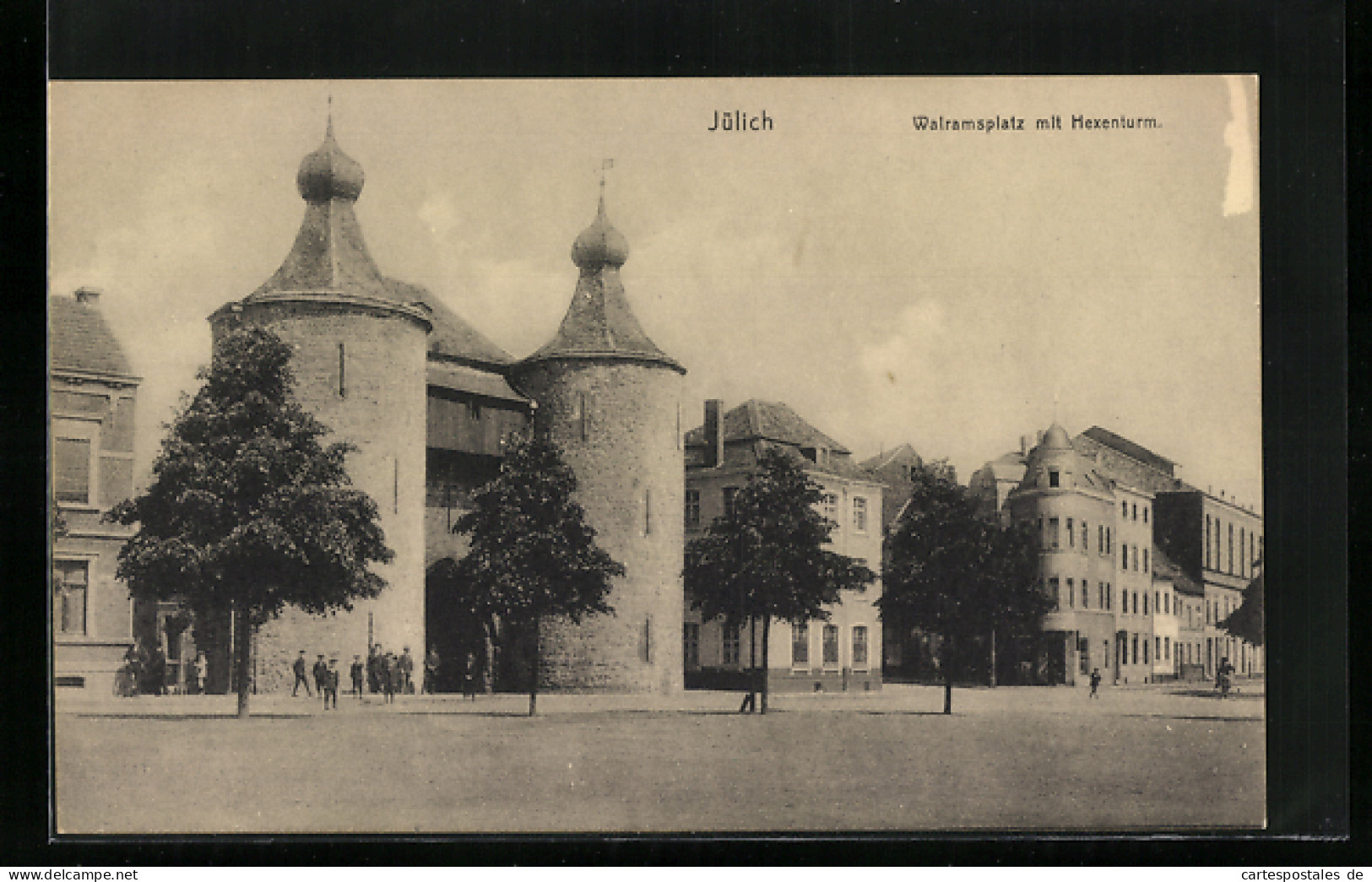 AK Jülich, Walramplatz Mit Hexenturm  - Juelich