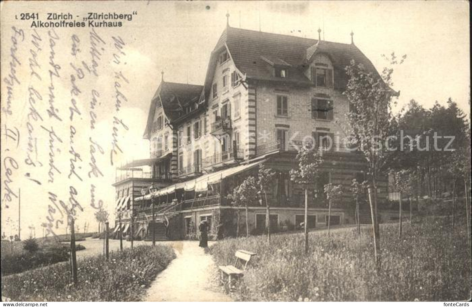 11943507 Zuerich Zuerichberg Alkoholfreies Kurhaus Zuerich - Andere & Zonder Classificatie