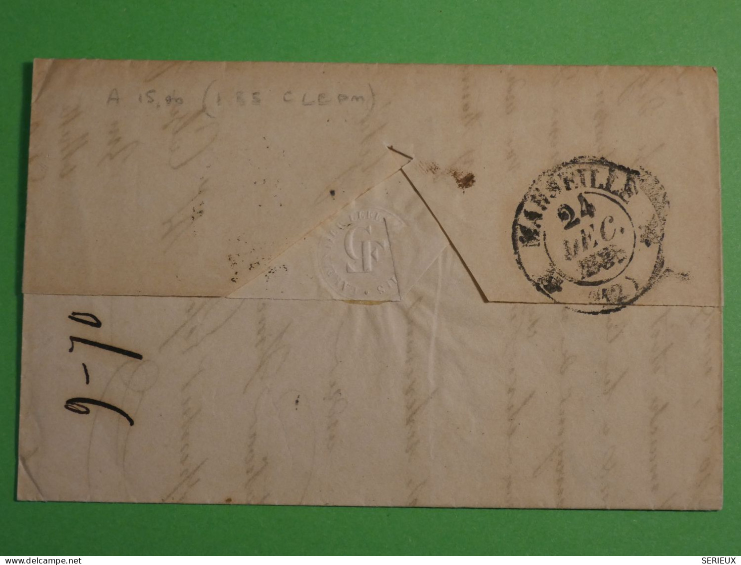 DO16 FRANCE LETTRE  1835 LILLE  A  MARSEILLE   +AFF. INTERESSANT+ +++++ - 1801-1848: Voorlopers XIX