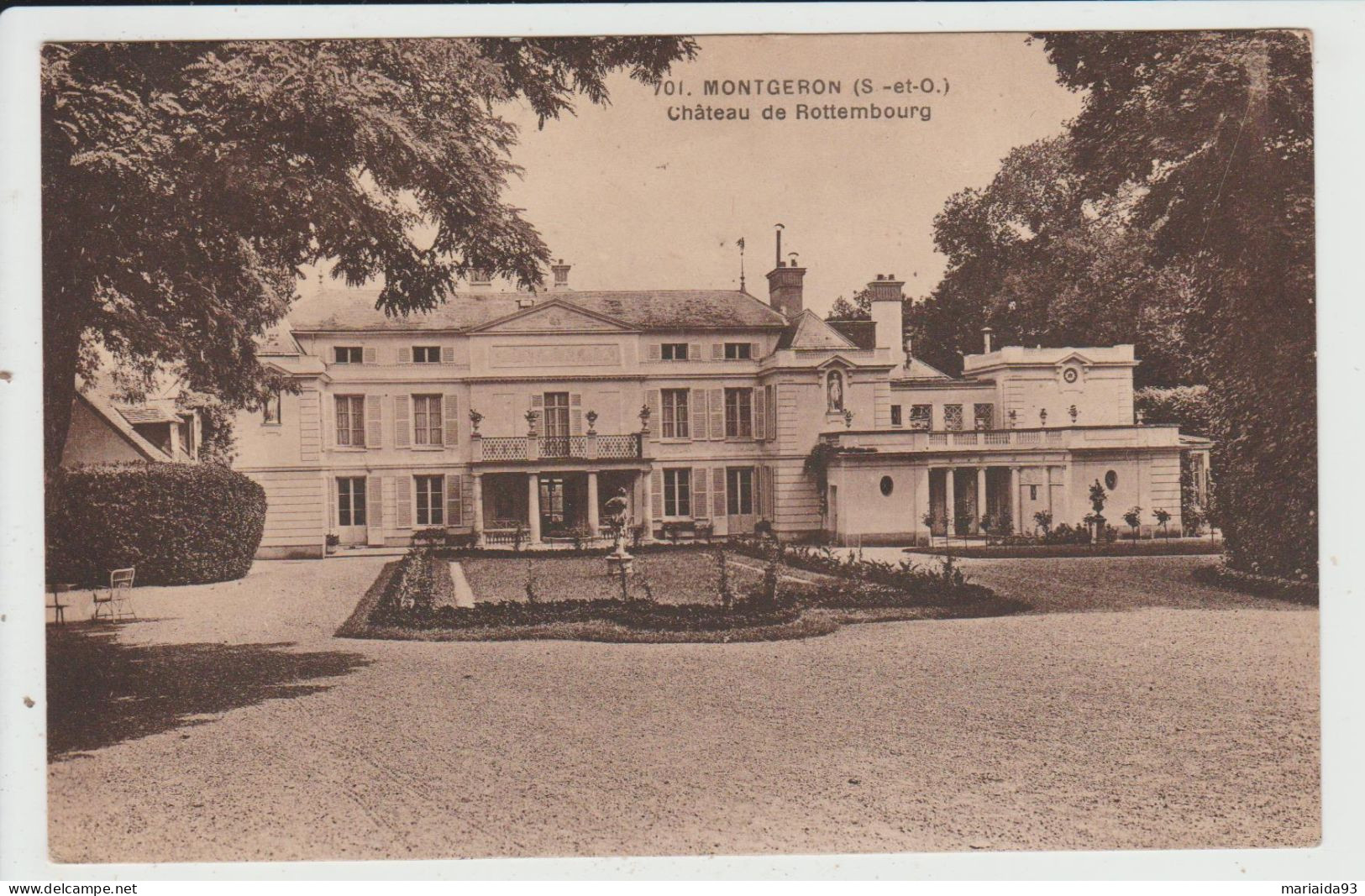 MONTGERON - ESSONNE - CHATEAU DE ROTTEMBOURG - Montgeron