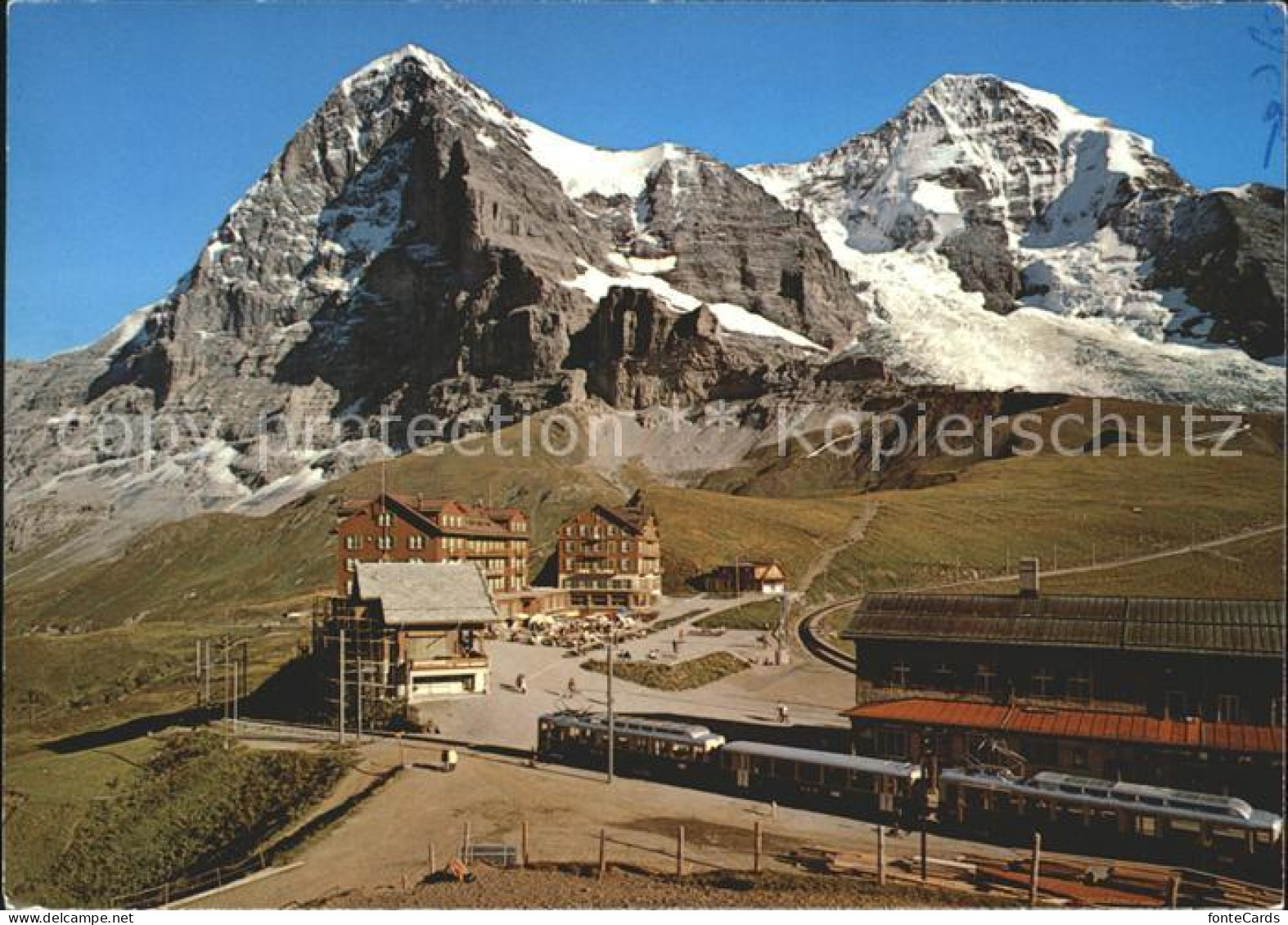 11939927 Jungfraujoch Kleine Scheidegg Eiger Moench Eisenbahn Jungfraujoch - Altri & Non Classificati