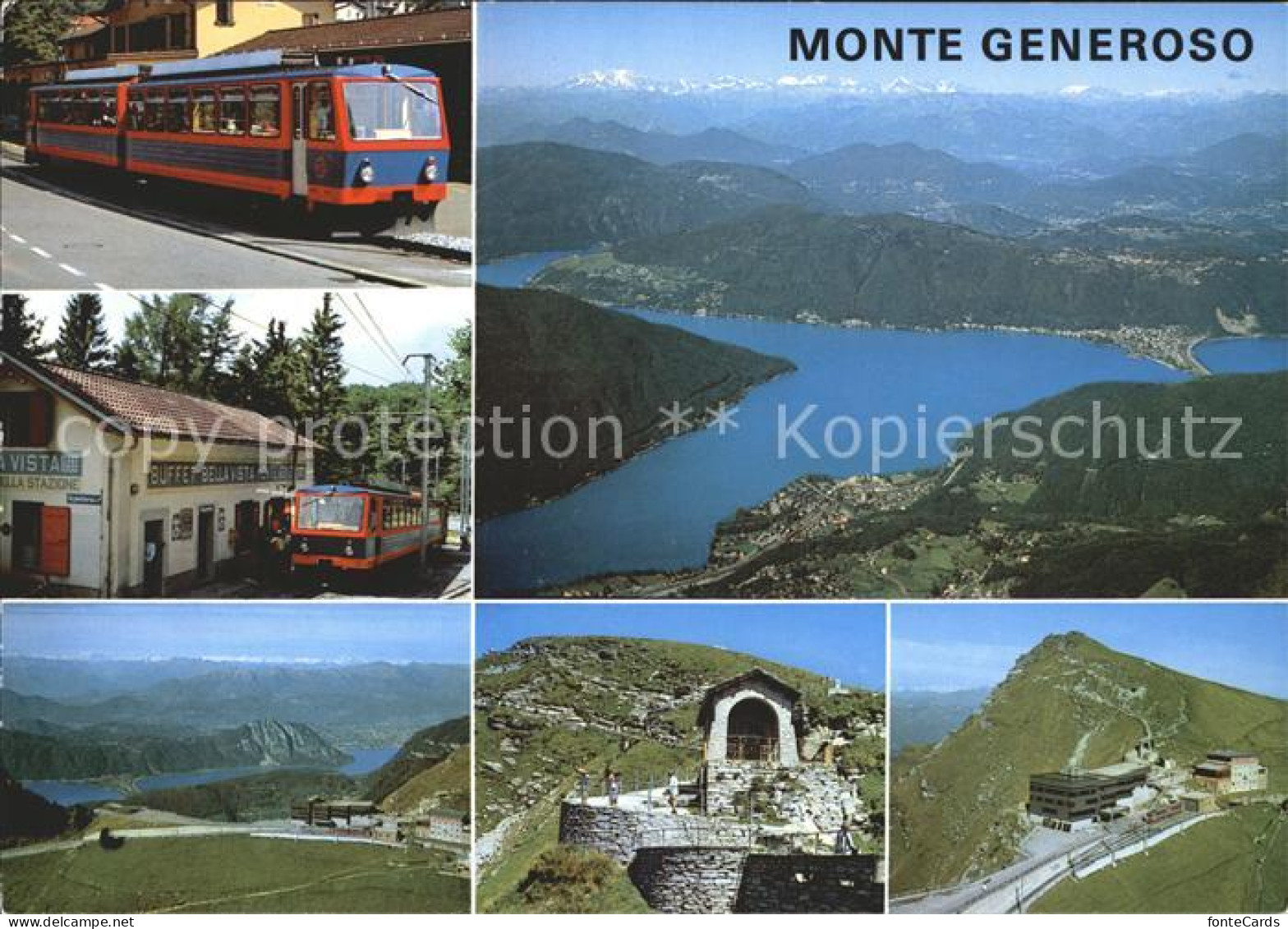 11925557 Monte Generoso Campolago Ferrovia Restaurant Monte Generoso - Autres & Non Classés